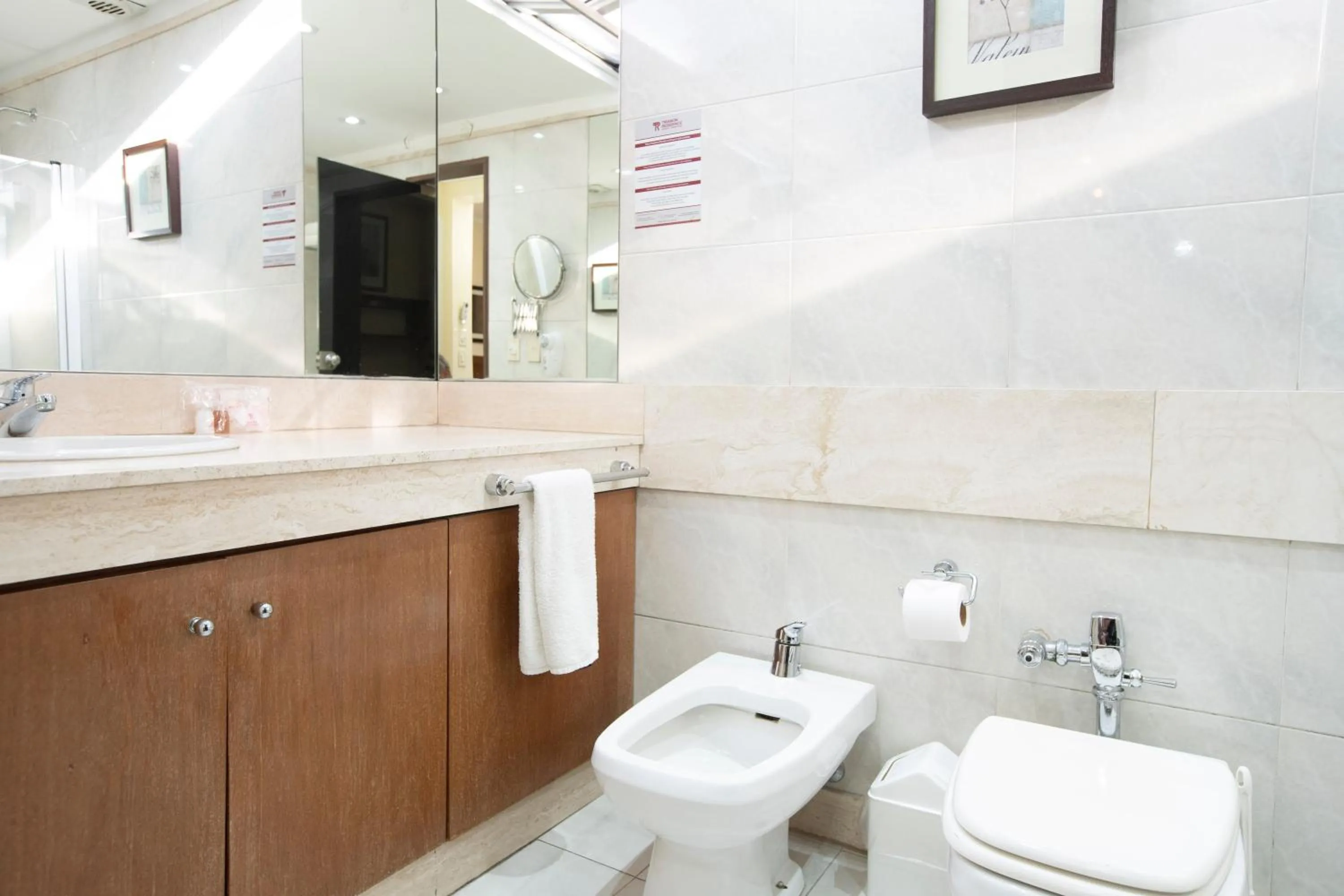 Toilet in Aparthotel Trianon Recoleta