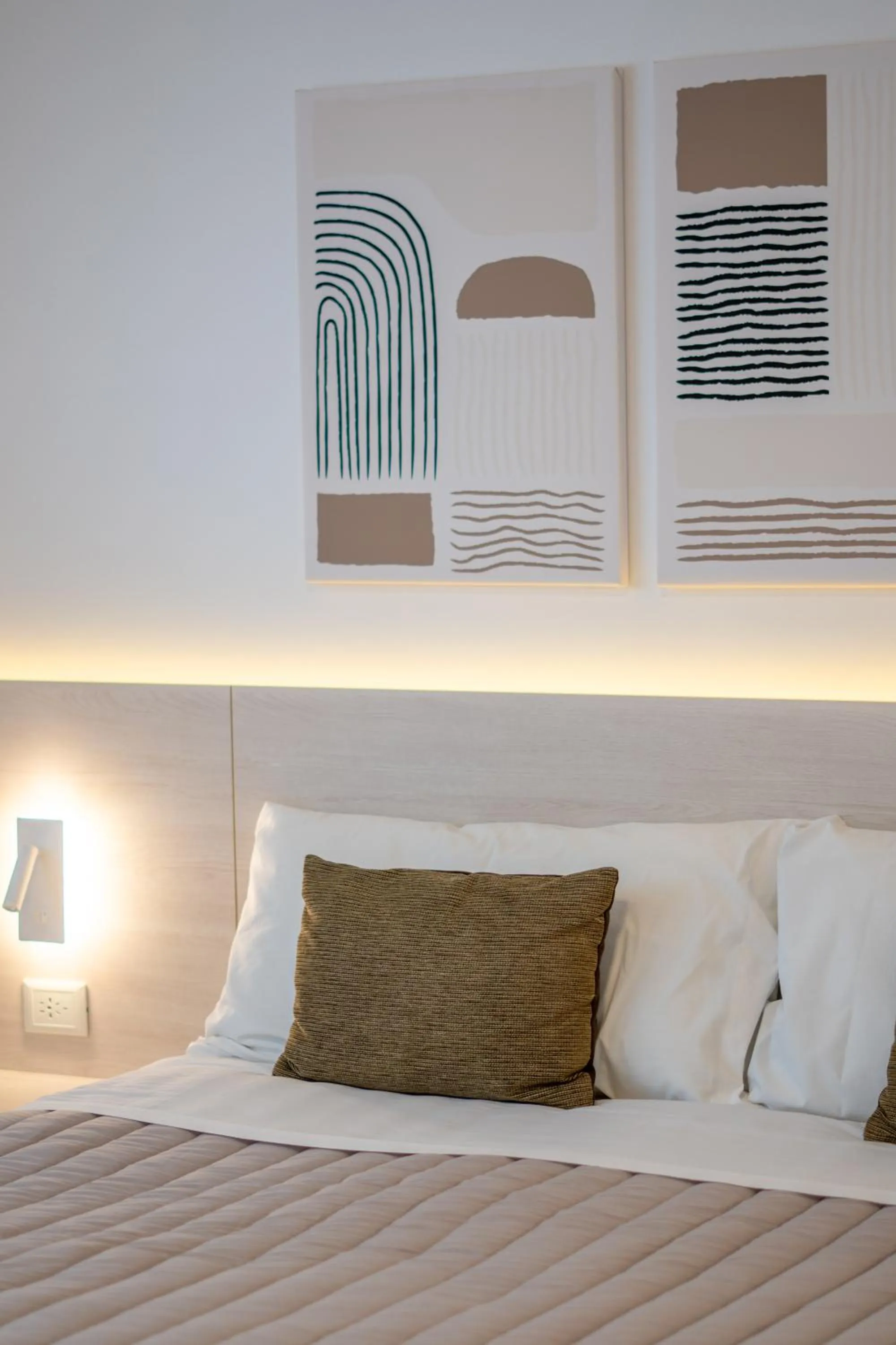 Bed in Aparthotel Trianon Recoleta