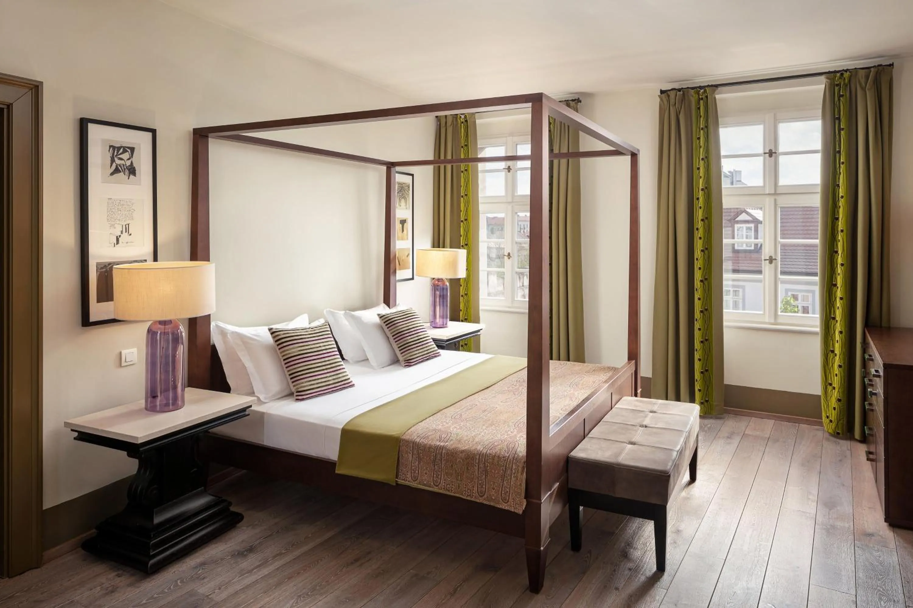 Bedroom, Bed in Augustine, a Luxury Collection Hotel, Prague