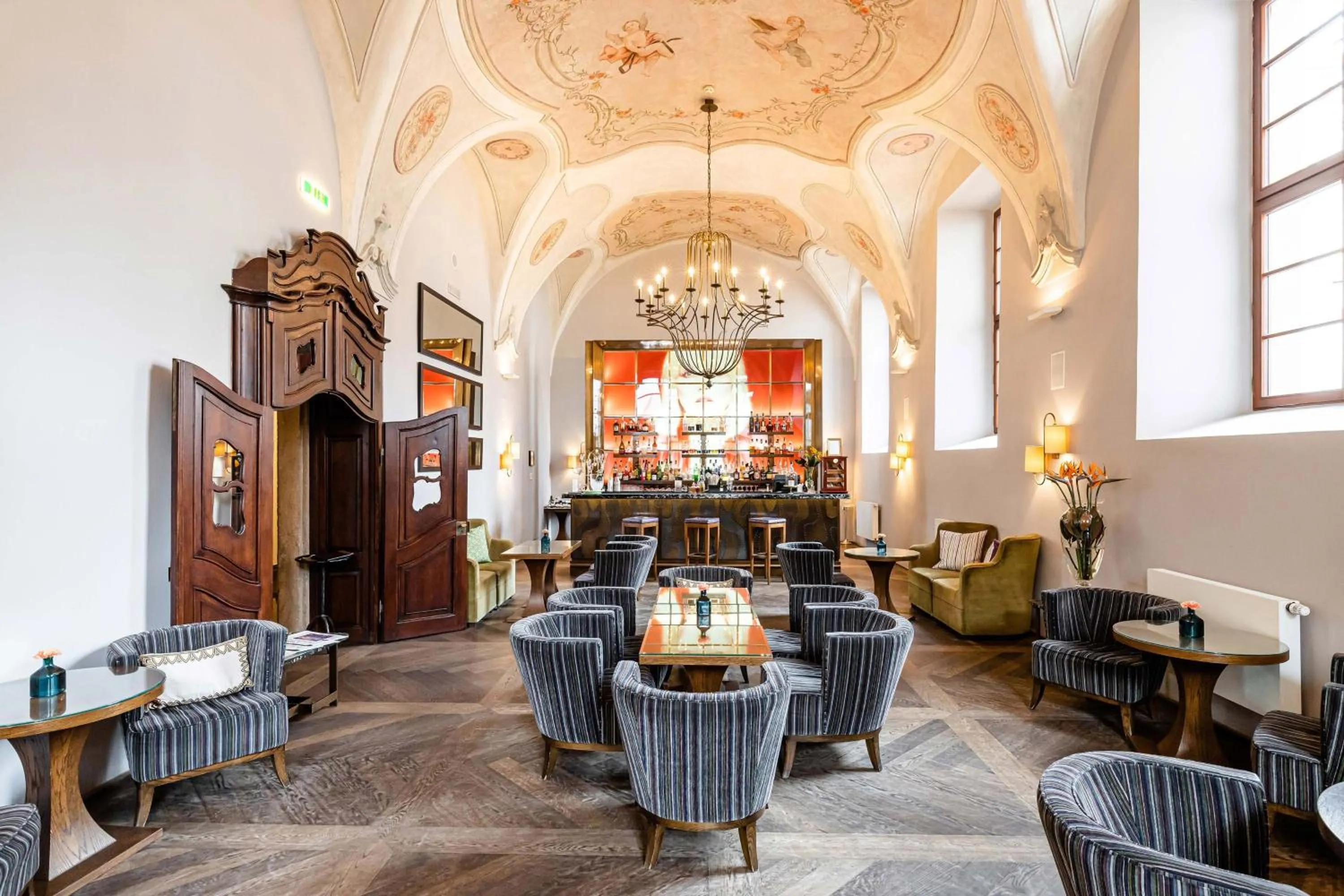 Lounge or bar in Augustine, a Luxury Collection Hotel, Prague
