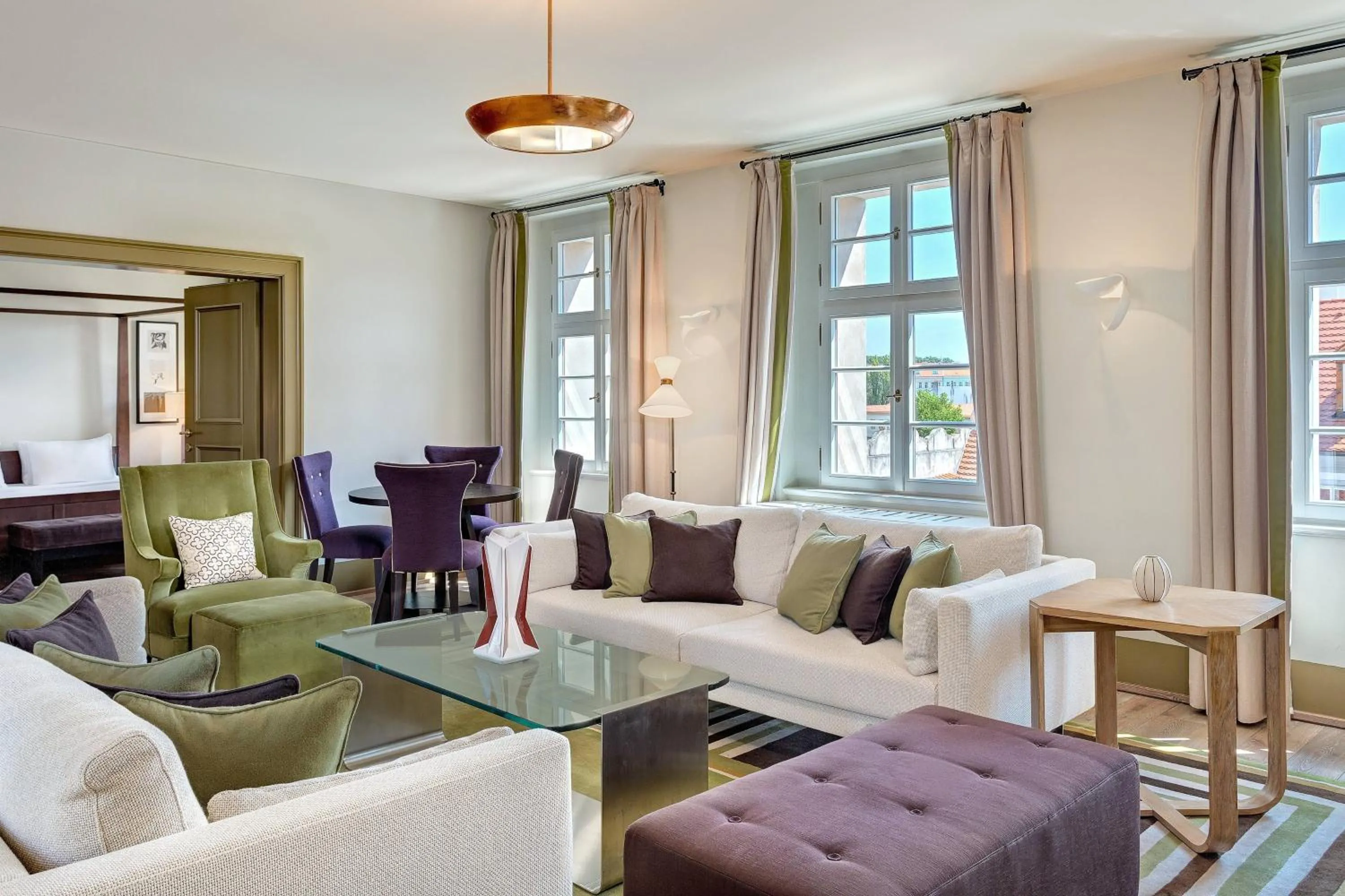 Living room in Augustine, a Luxury Collection Hotel, Prague