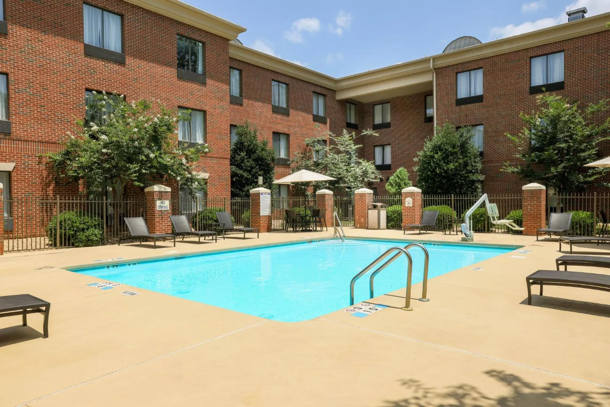 Swimming pool in Holiday Inn Express Hotel & Suites Wake Forest - Raleigh North by IHG