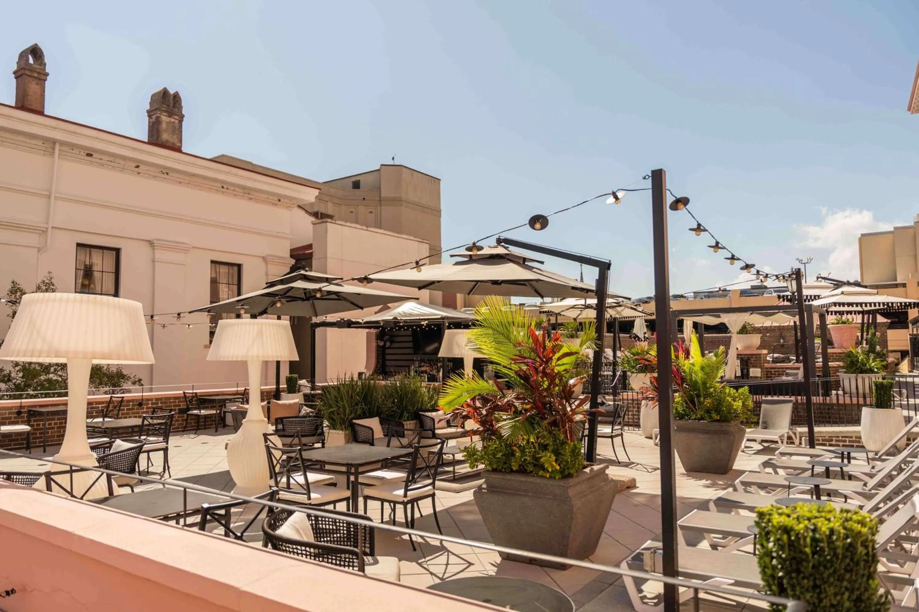 Lounge or bar in Mills House Charleston, Curio Collection by Hilton