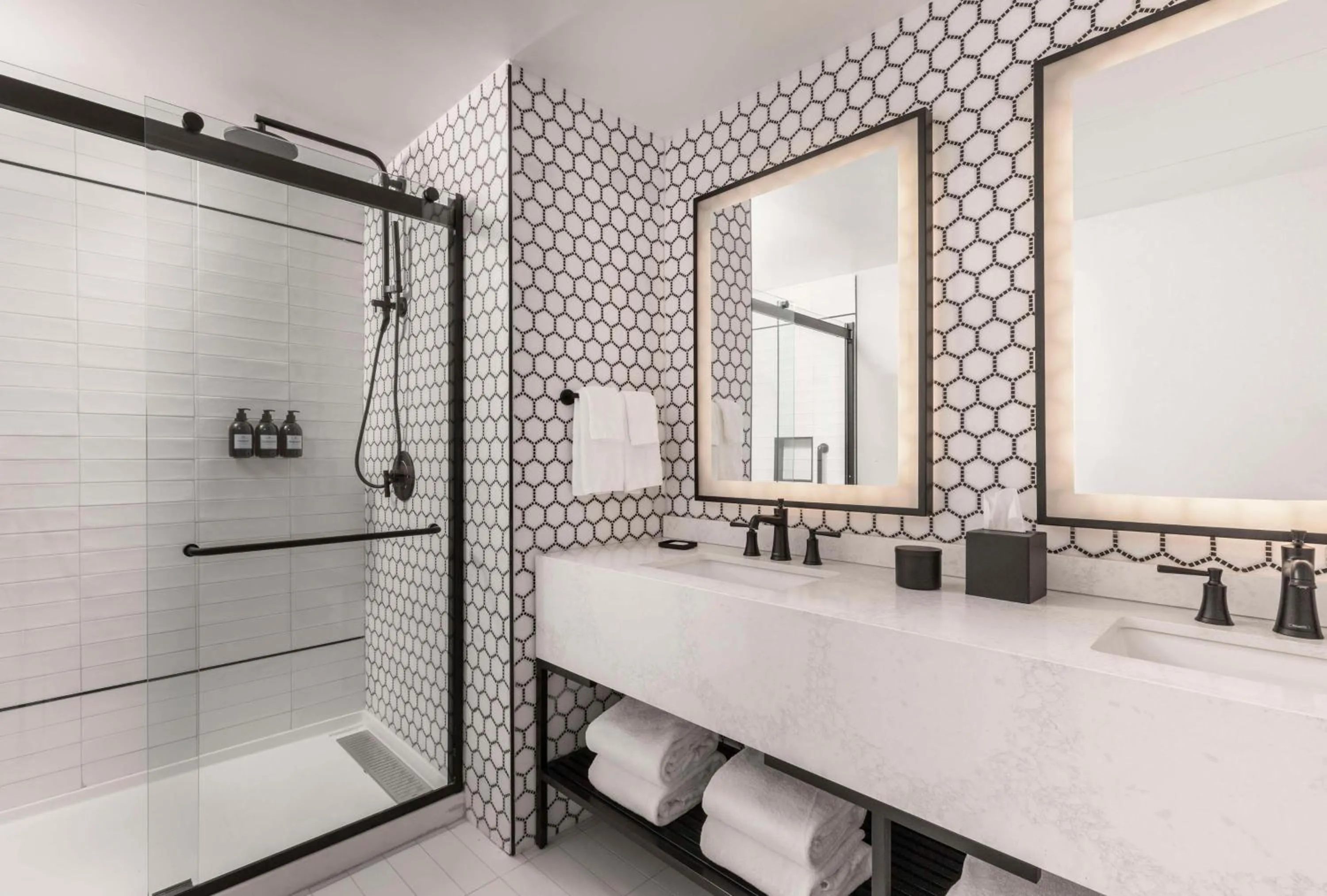 Bathroom in Mills House Charleston, Curio Collection by Hilton