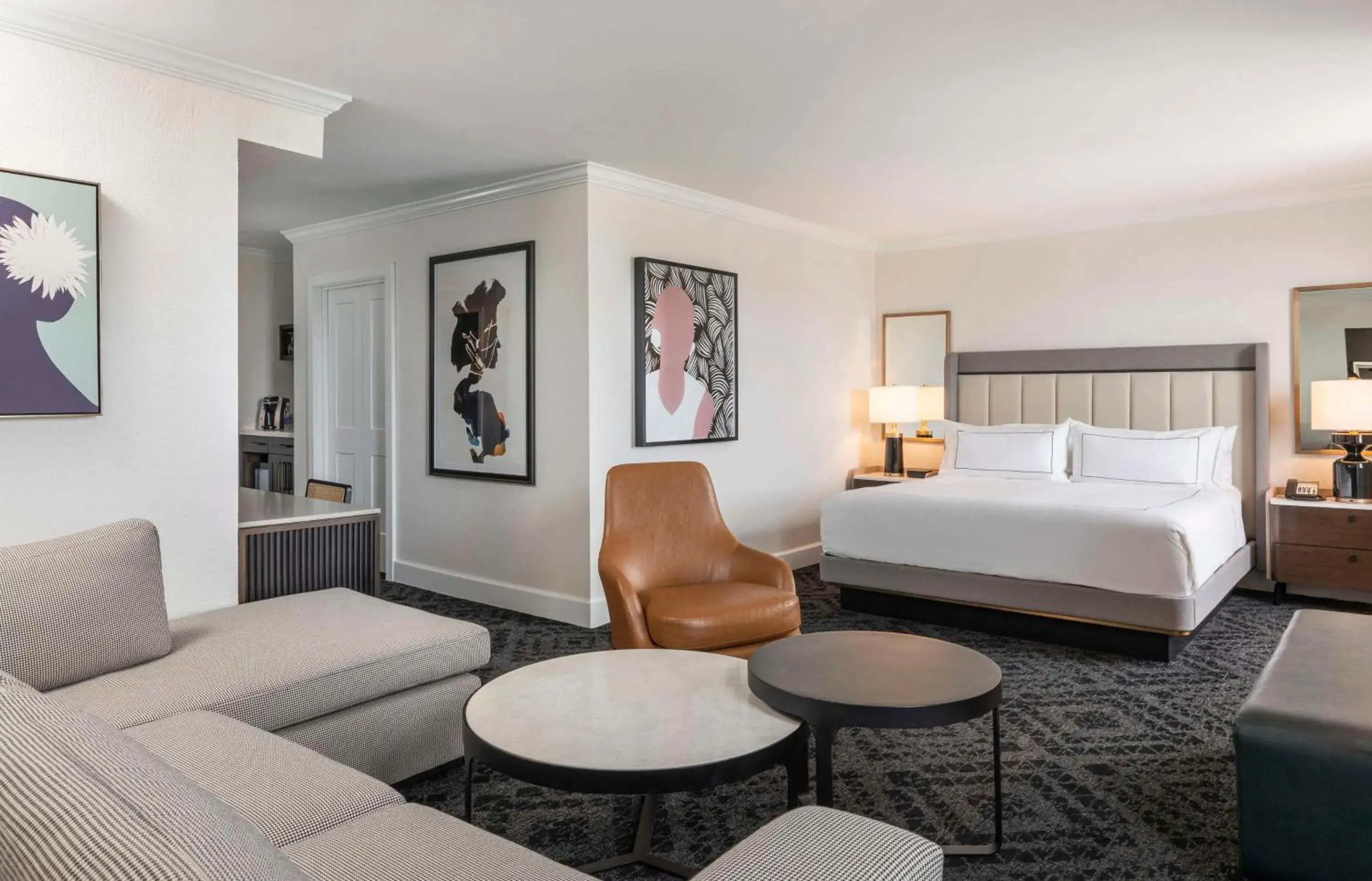 King Studio with City View - Hearing Accessible in Mills House Charleston, Curio Collection by Hilton King Studio with City View - Hearing Accessible in Mills House Charleston, Curio Collection by Hilton