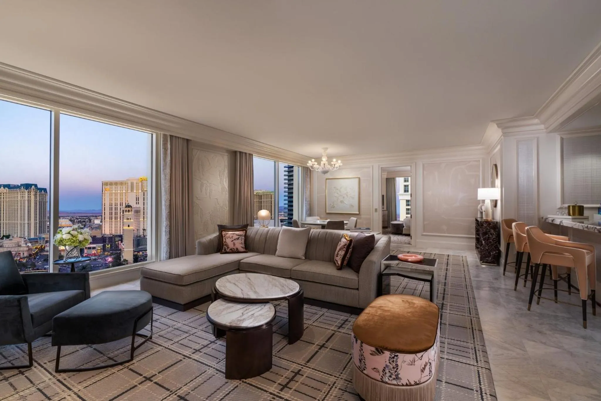 Photo of the whole room in Bellagio