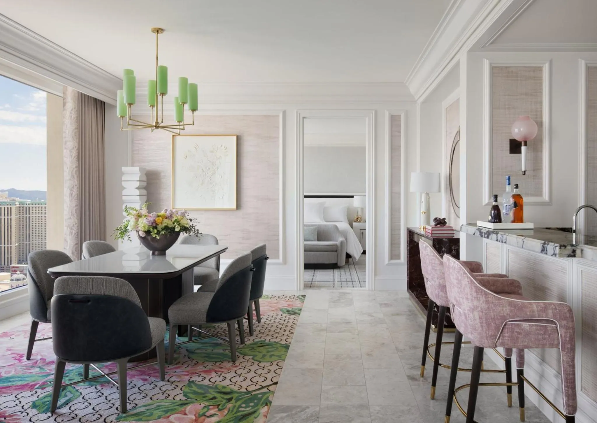 Photo of the whole room in Bellagio