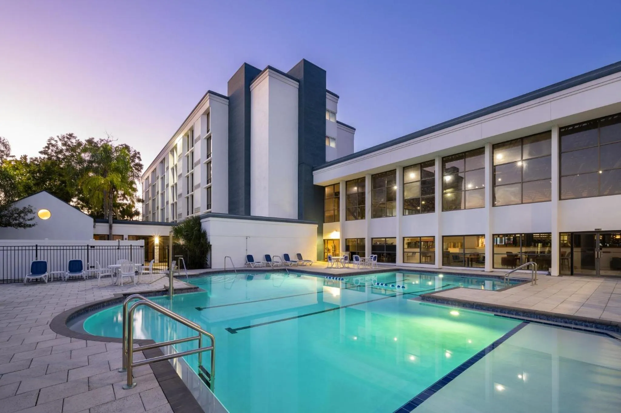 Swimming pool in Crowne Plaza Jacksonville Airport I-95N by IHG