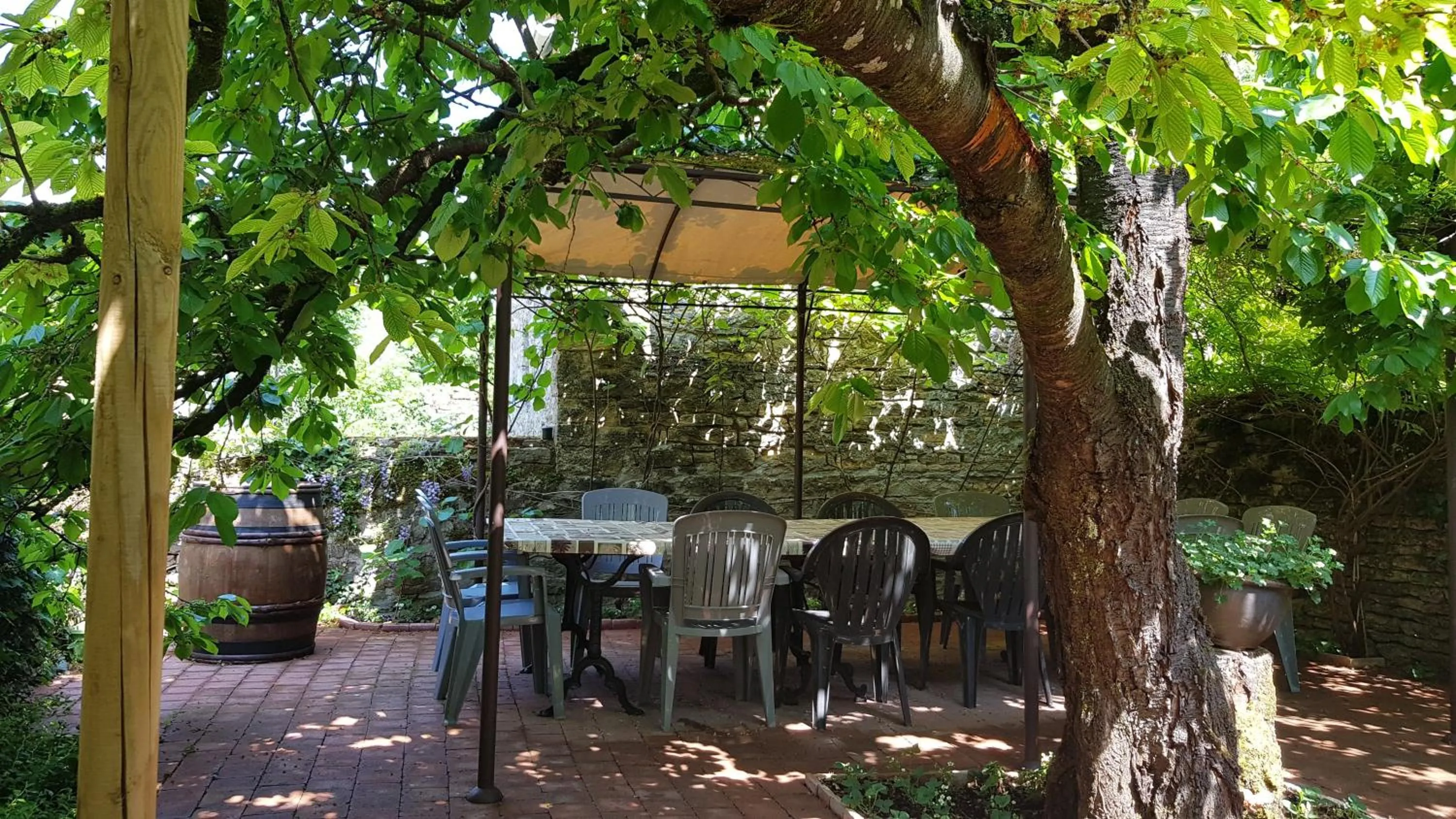 Patio in Chez Laurence