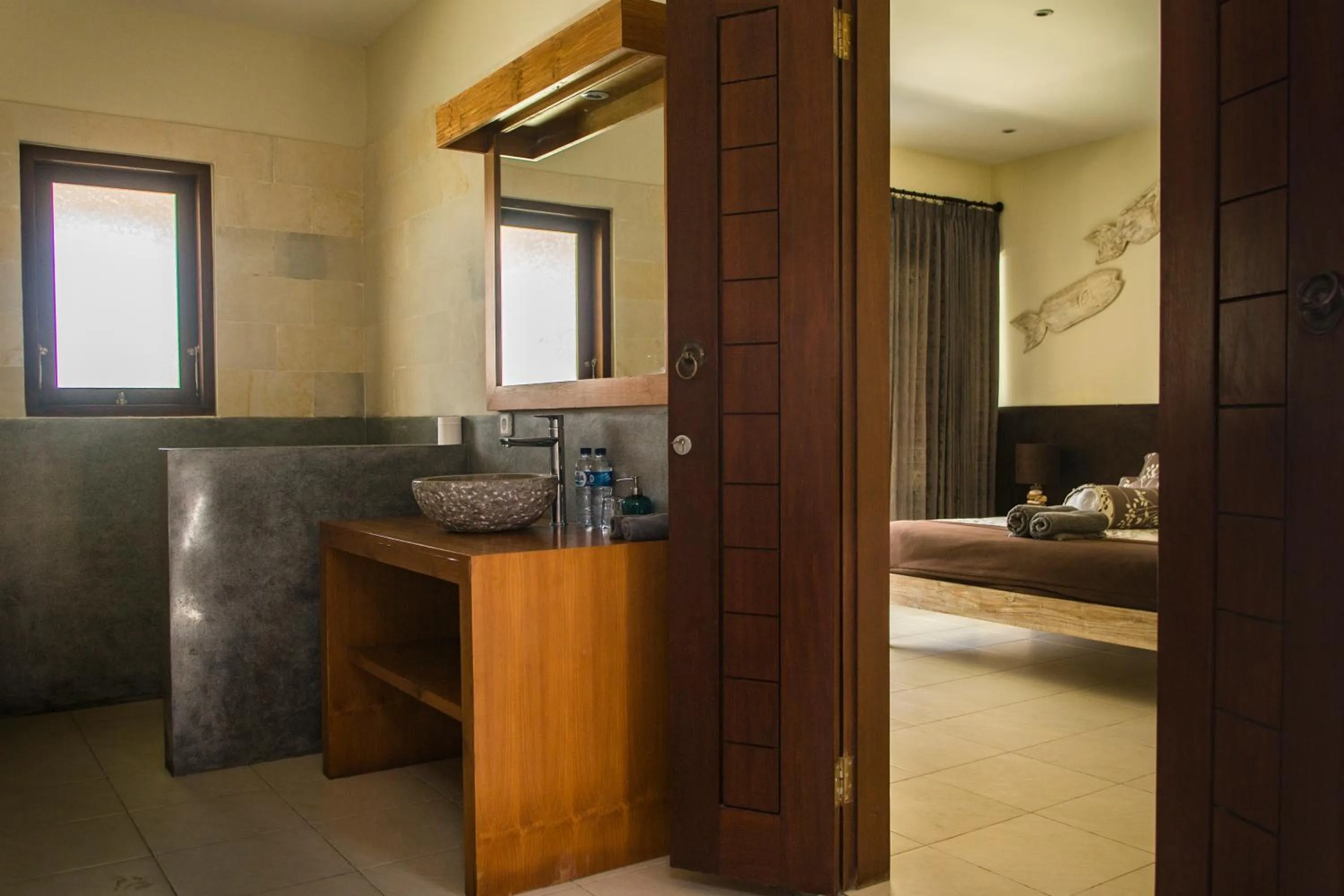 Bathroom, Bed in Mimpi Nyata by Phocéa