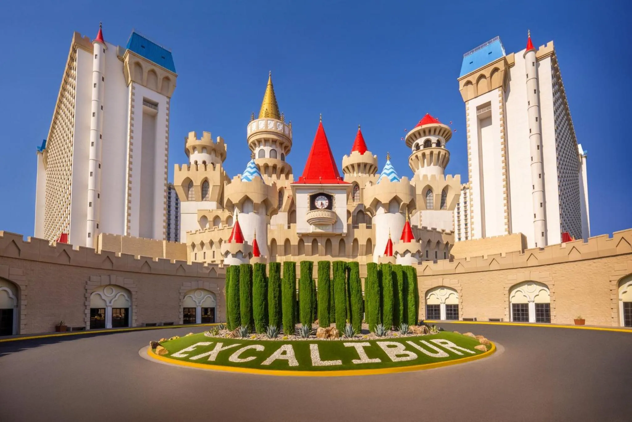 Facade/entrance in Excalibur