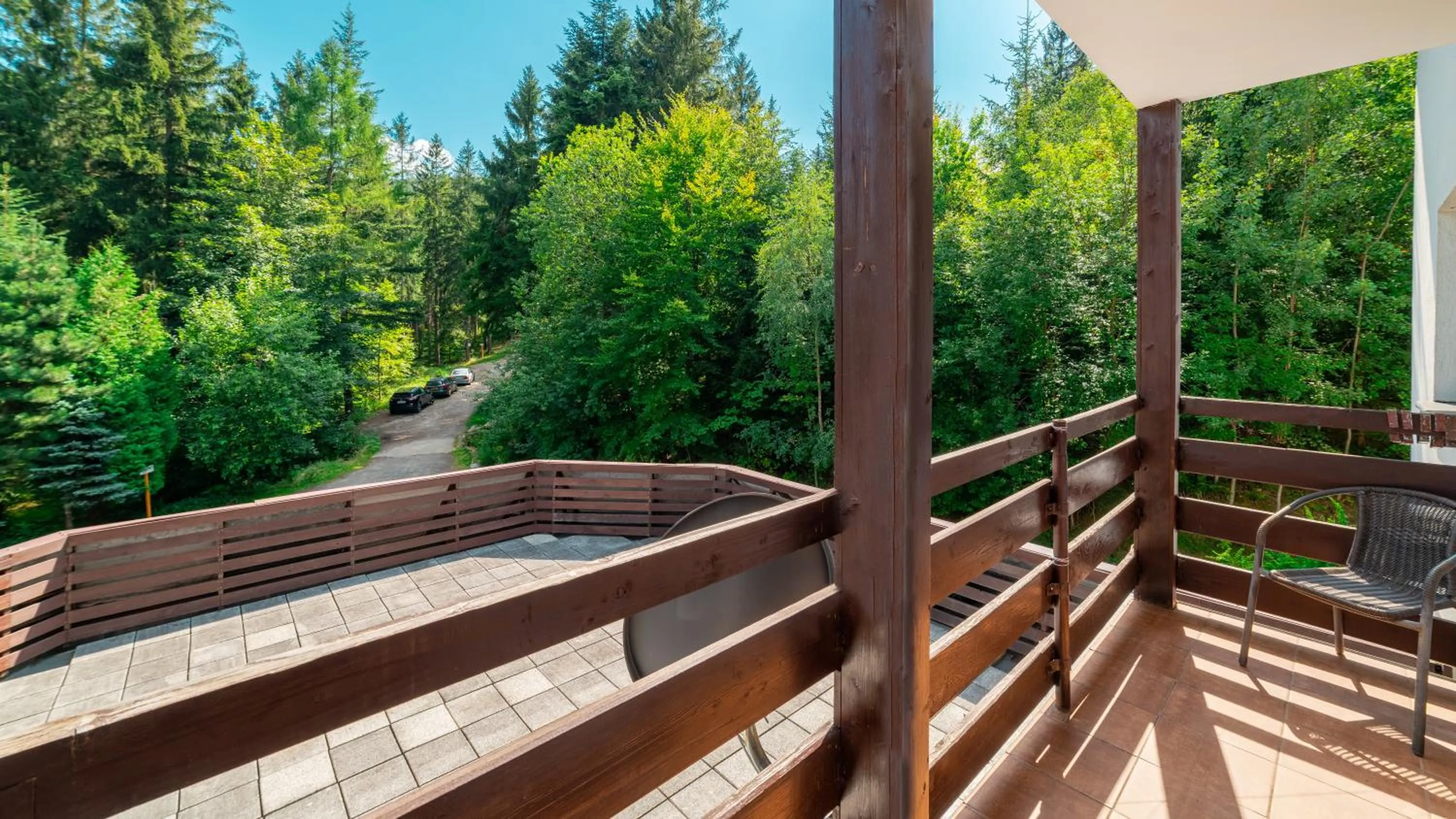 Balcony/Terrace in Górski Kompleks Turystyczny Czeszka i Słowaczka