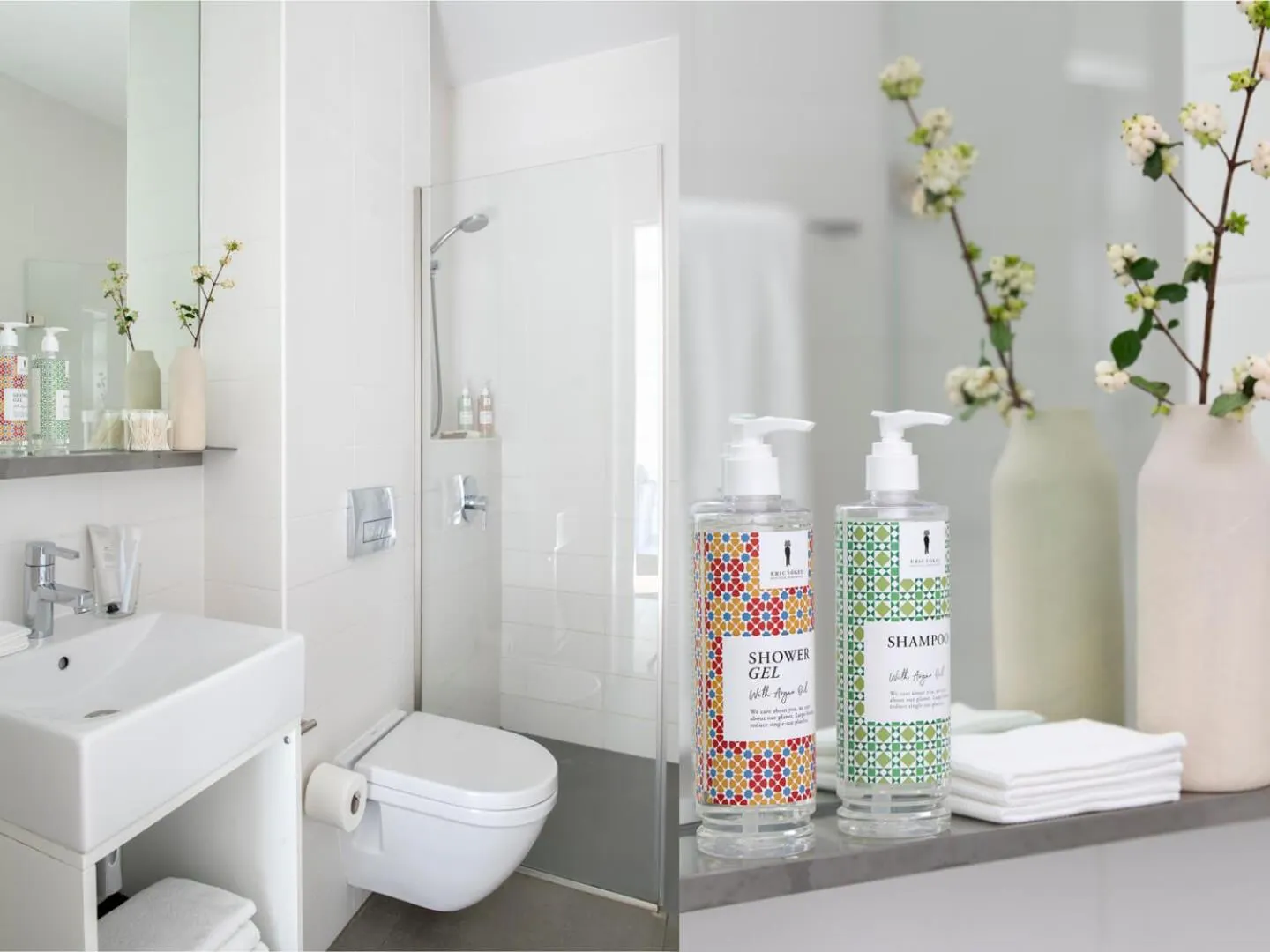 Shower in Eric Vökel Boutique Apartments - Amsterdam Suites