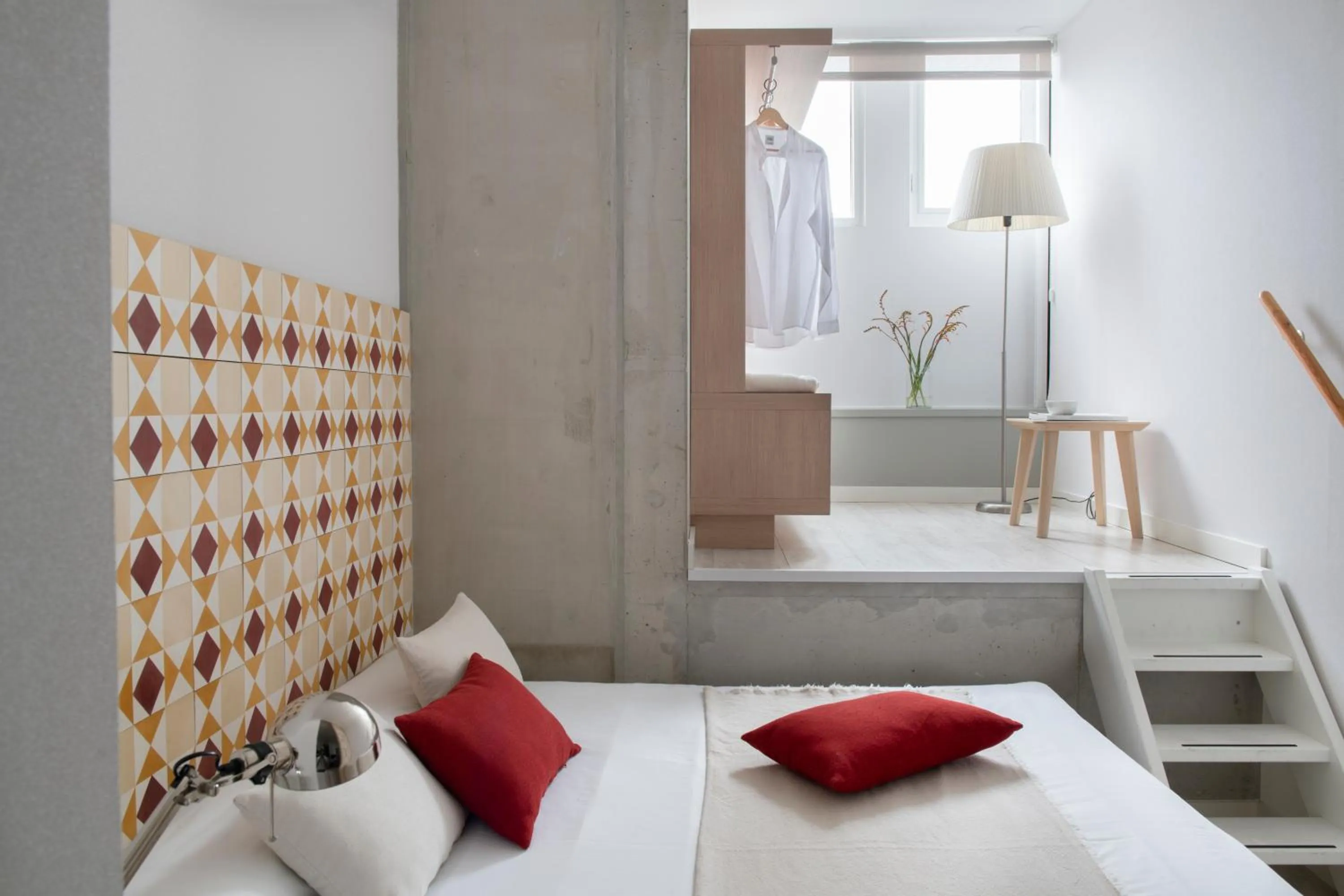 Bed in Eric Vökel Boutique Apartments - Amsterdam Suites