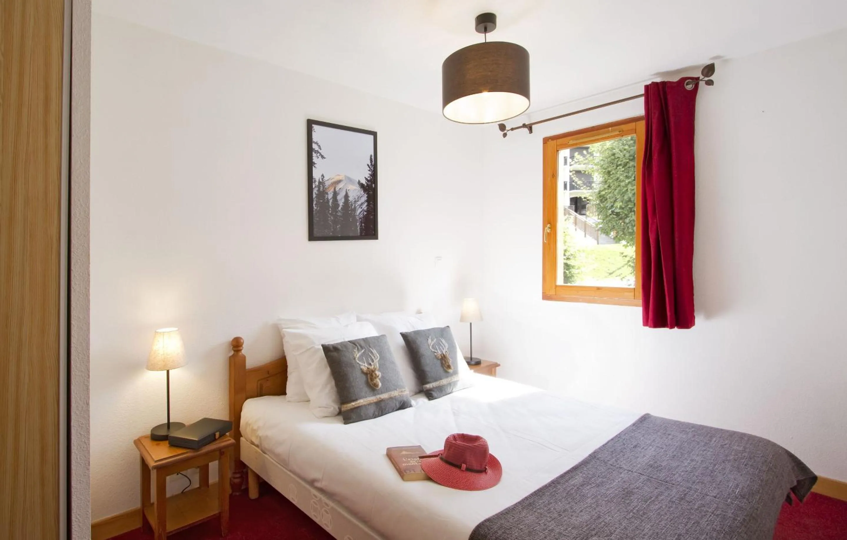 Bedroom, Bed in Résidence Odalys Le Village