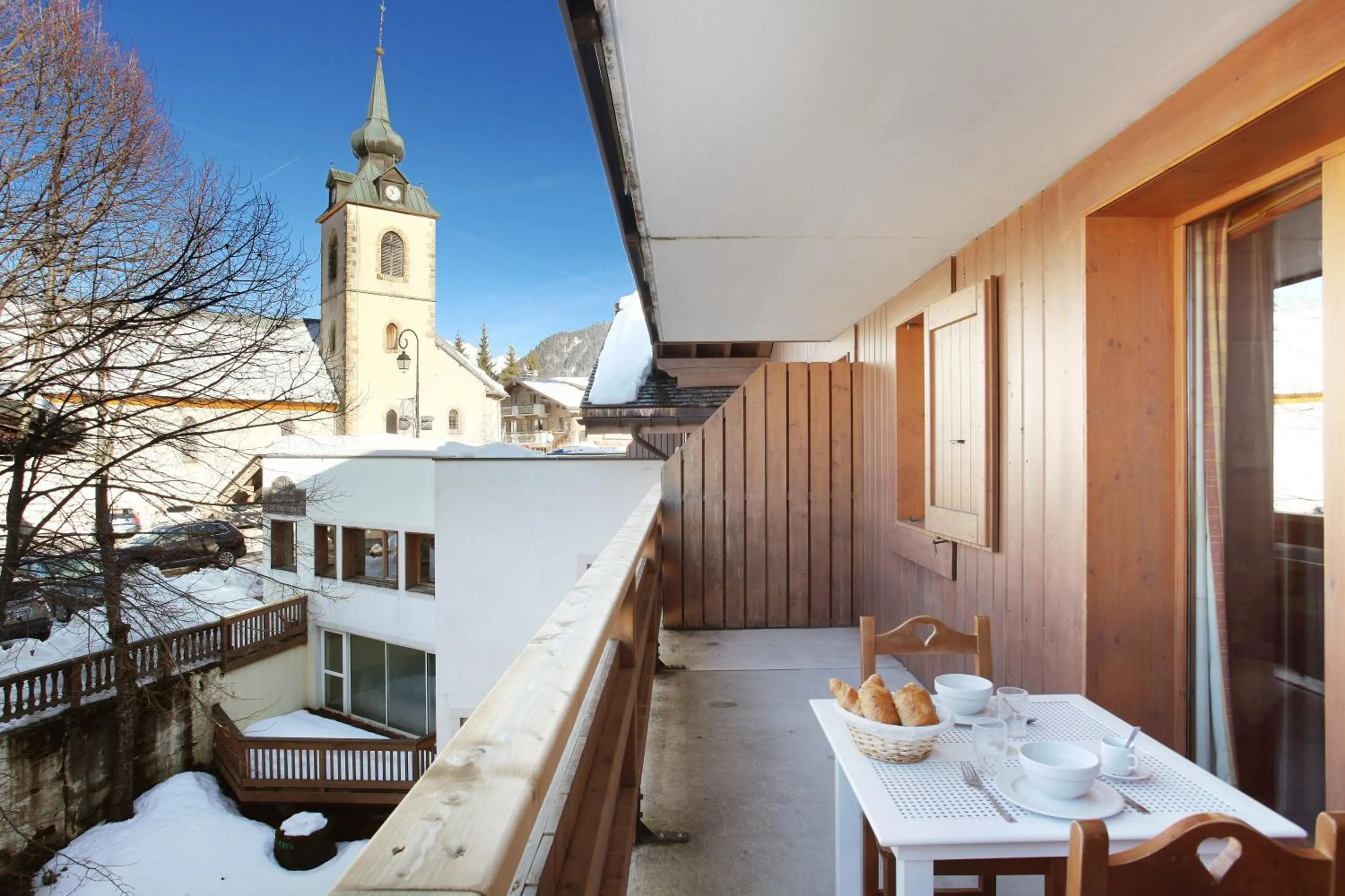 Balcony/Terrace in Résidence Odalys Le Village