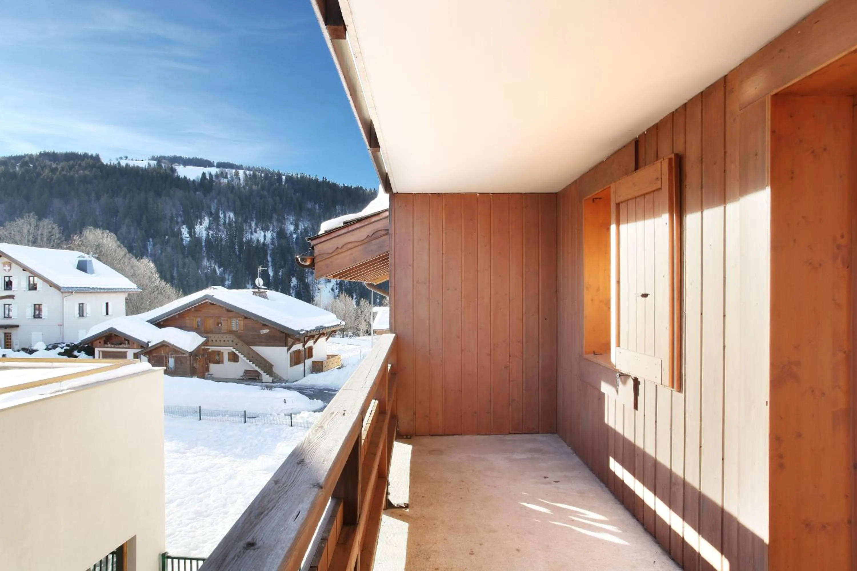 Balcony/Terrace in Résidence Odalys Le Village