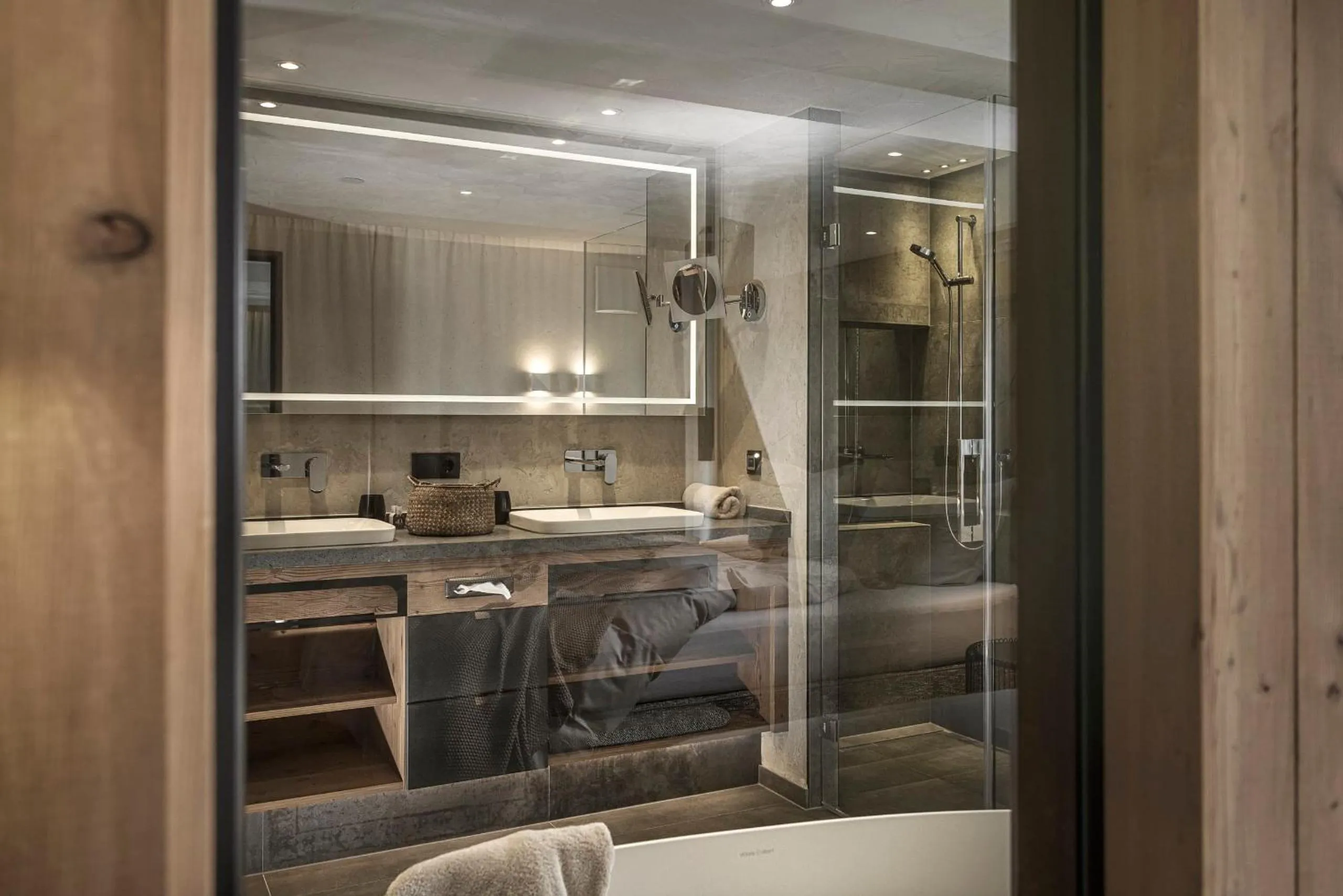 Bathroom in SonnenHOF hotel gerlos centrum