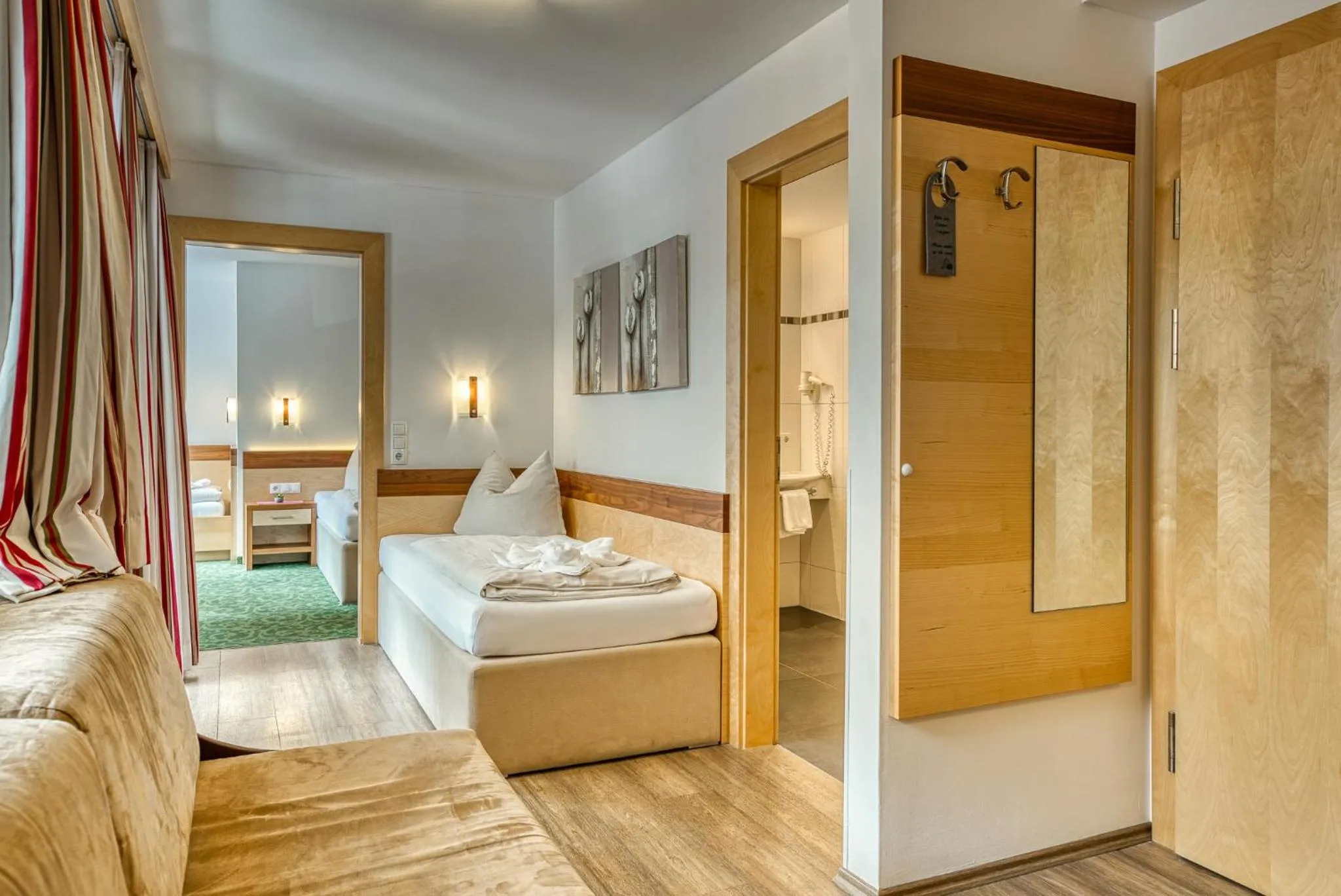 Bedroom, Bed in SonnenHOF hotel gerlos centrum