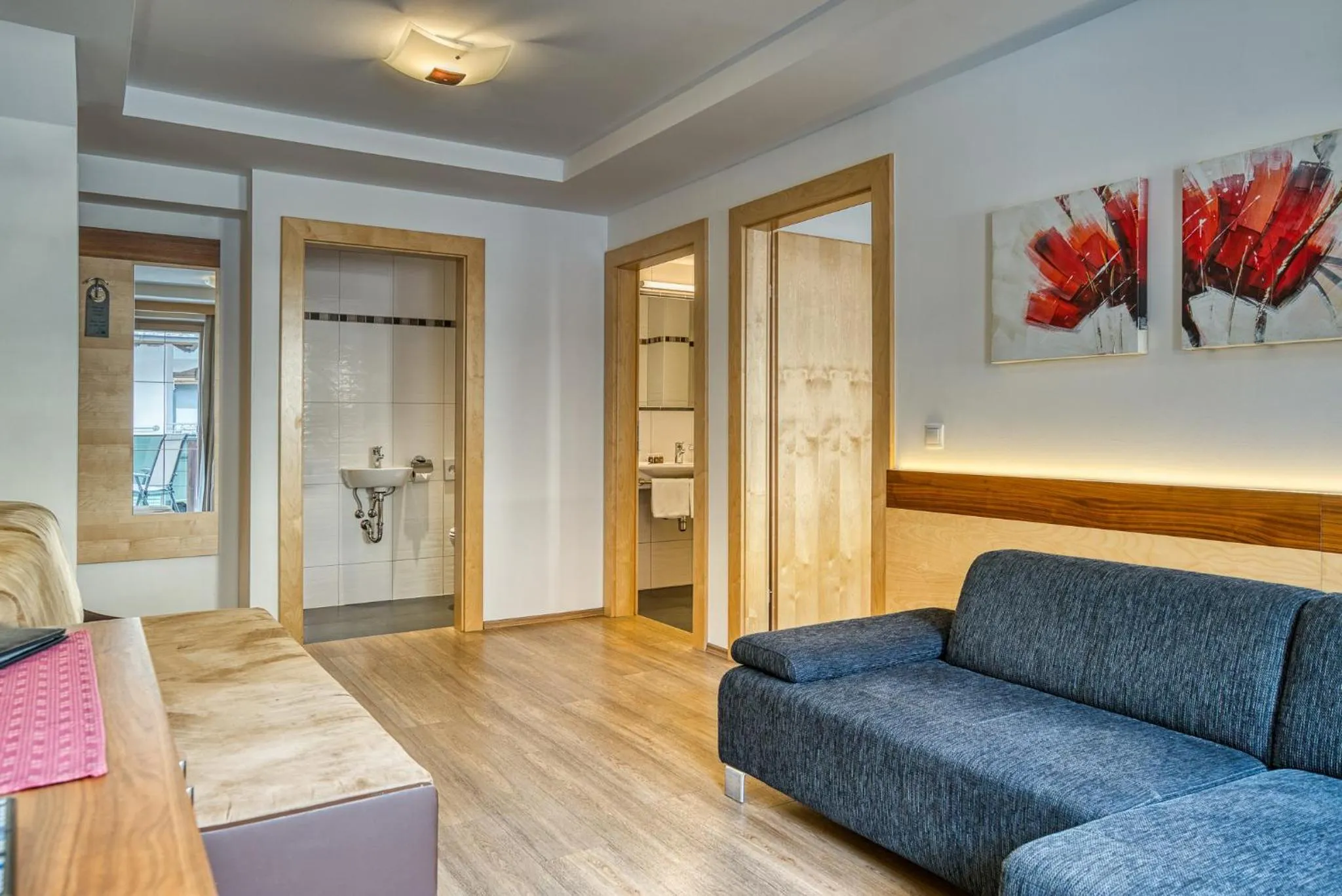 Living room in SonnenHOF hotel gerlos centrum