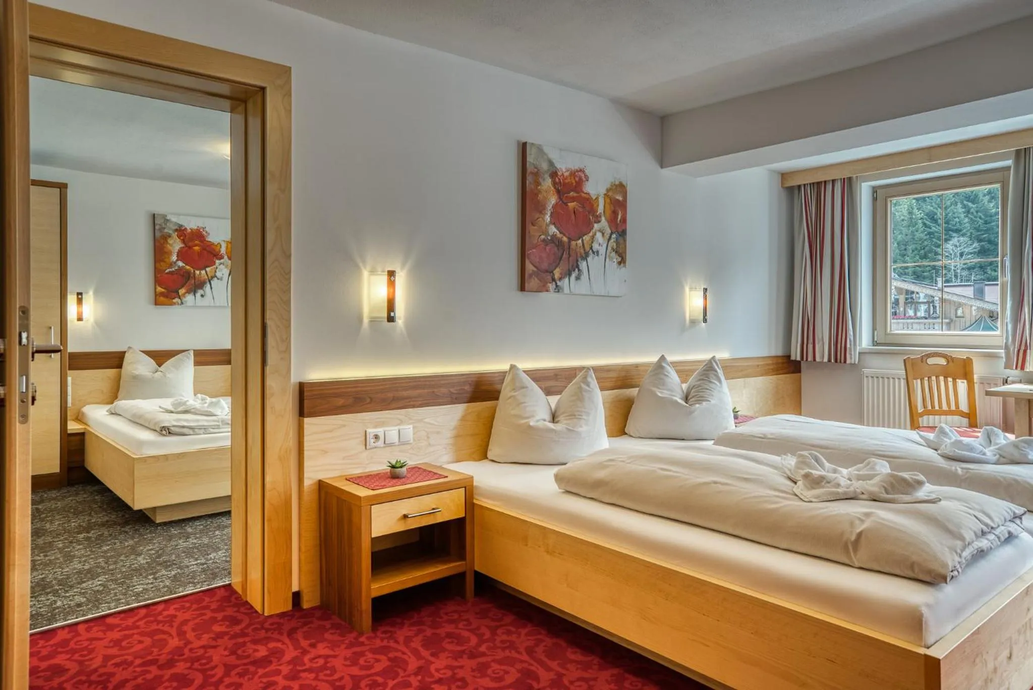 Bedroom, Bed in SonnenHOF hotel gerlos centrum