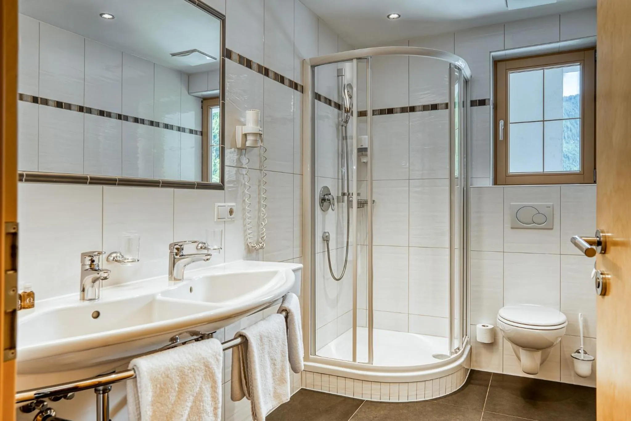 Bathroom in SonnenHOF hotel gerlos centrum