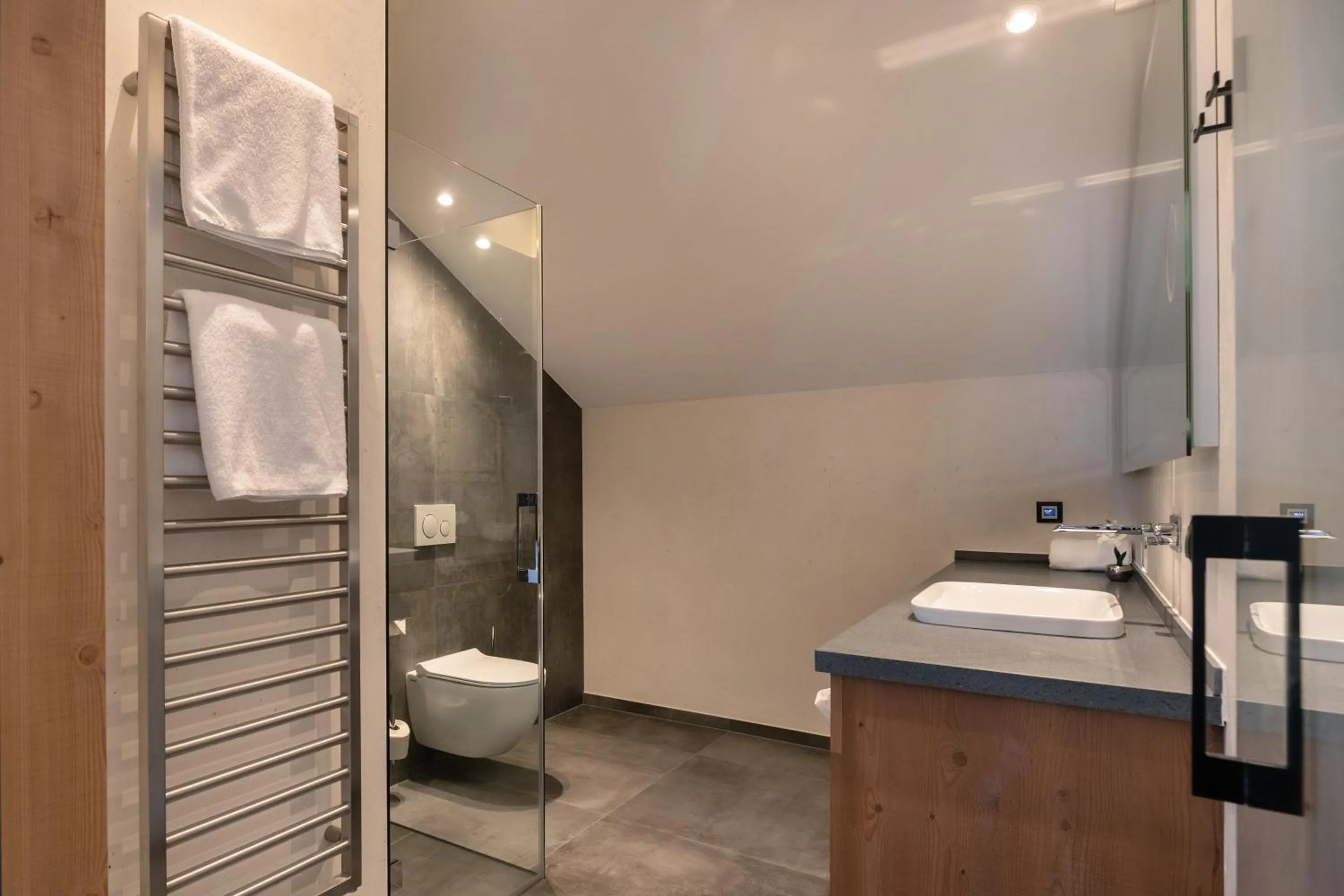 Bathroom in SonnenHOF hotel gerlos centrum