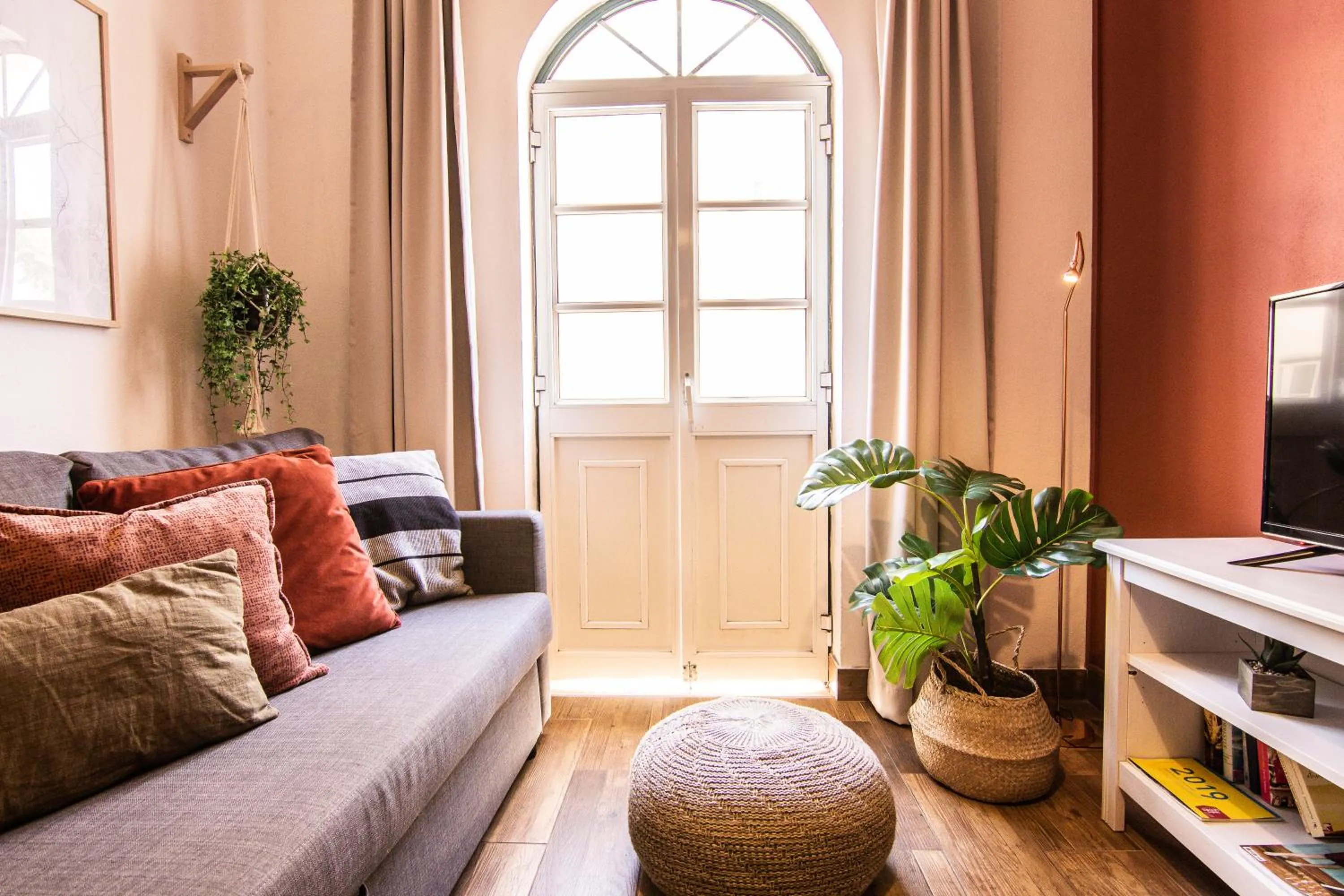 Living room in Faro Central - Holiday Apartments