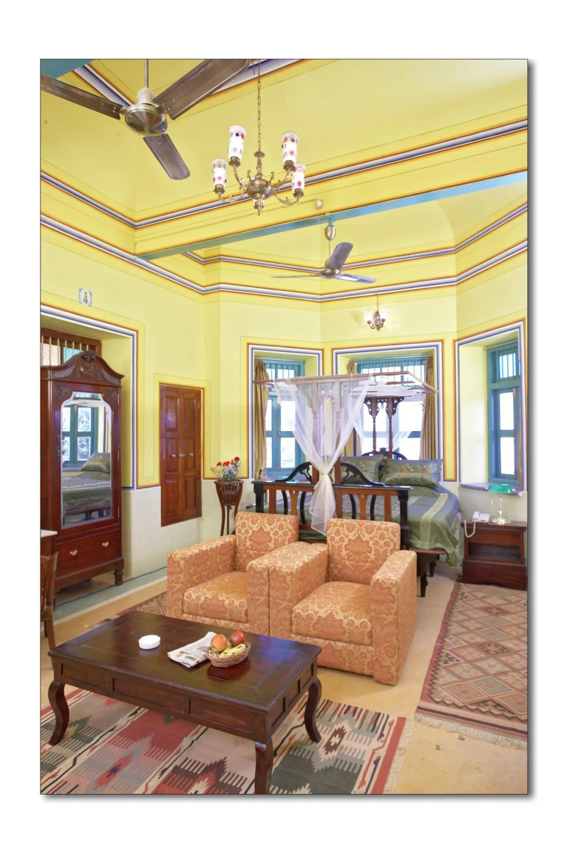 Photo of the whole room in Koolwal Kothi Zinc Journey by The Fern, Nawalgarh, Rajasthan