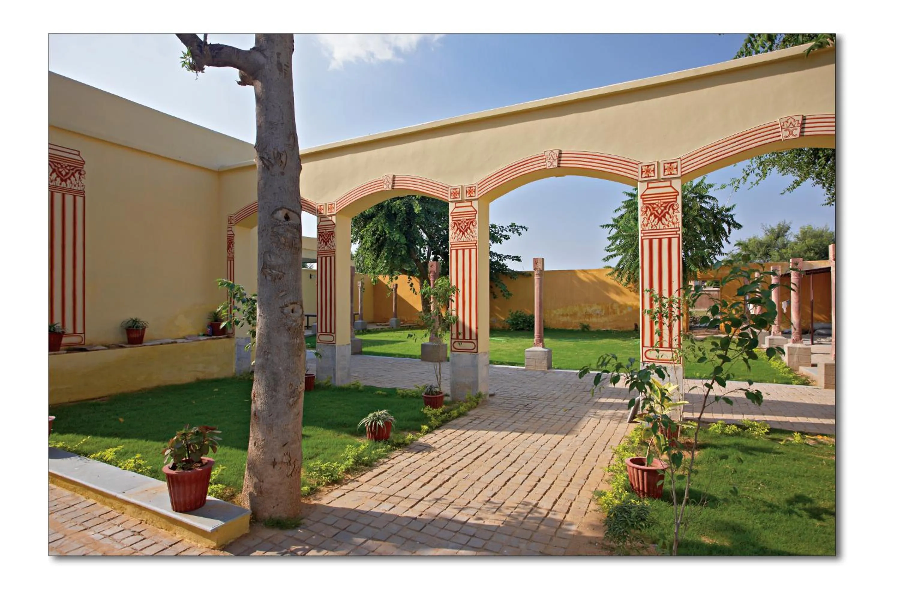Patio in Koolwal Kothi Zinc Journey by The Fern, Nawalgarh, Rajasthan