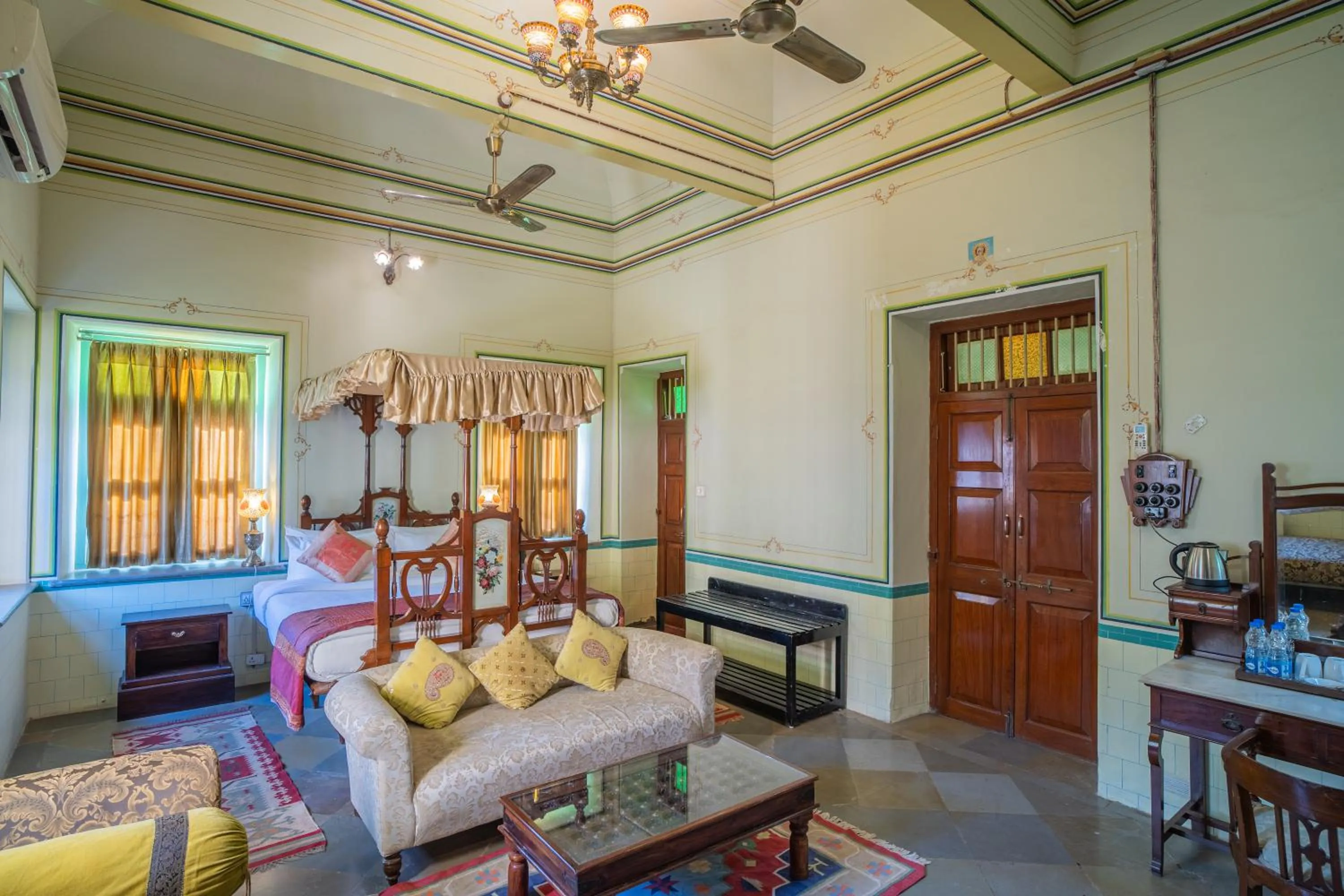 Bedroom in Koolwal Kothi Zinc Journey by The Fern, Nawalgarh, Rajasthan