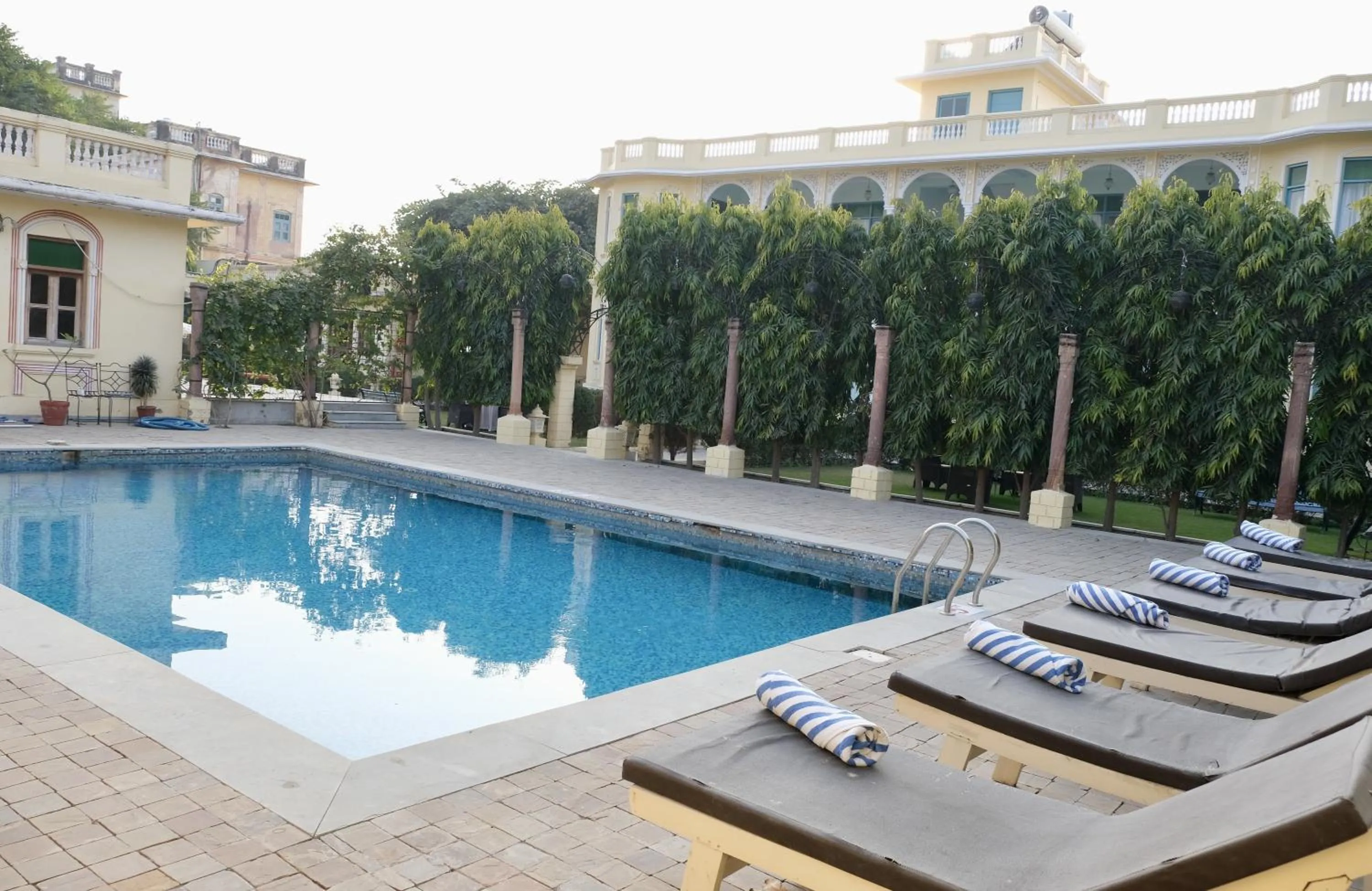 Swimming pool in Koolwal Kothi Zinc Journey by The Fern, Nawalgarh, Rajasthan