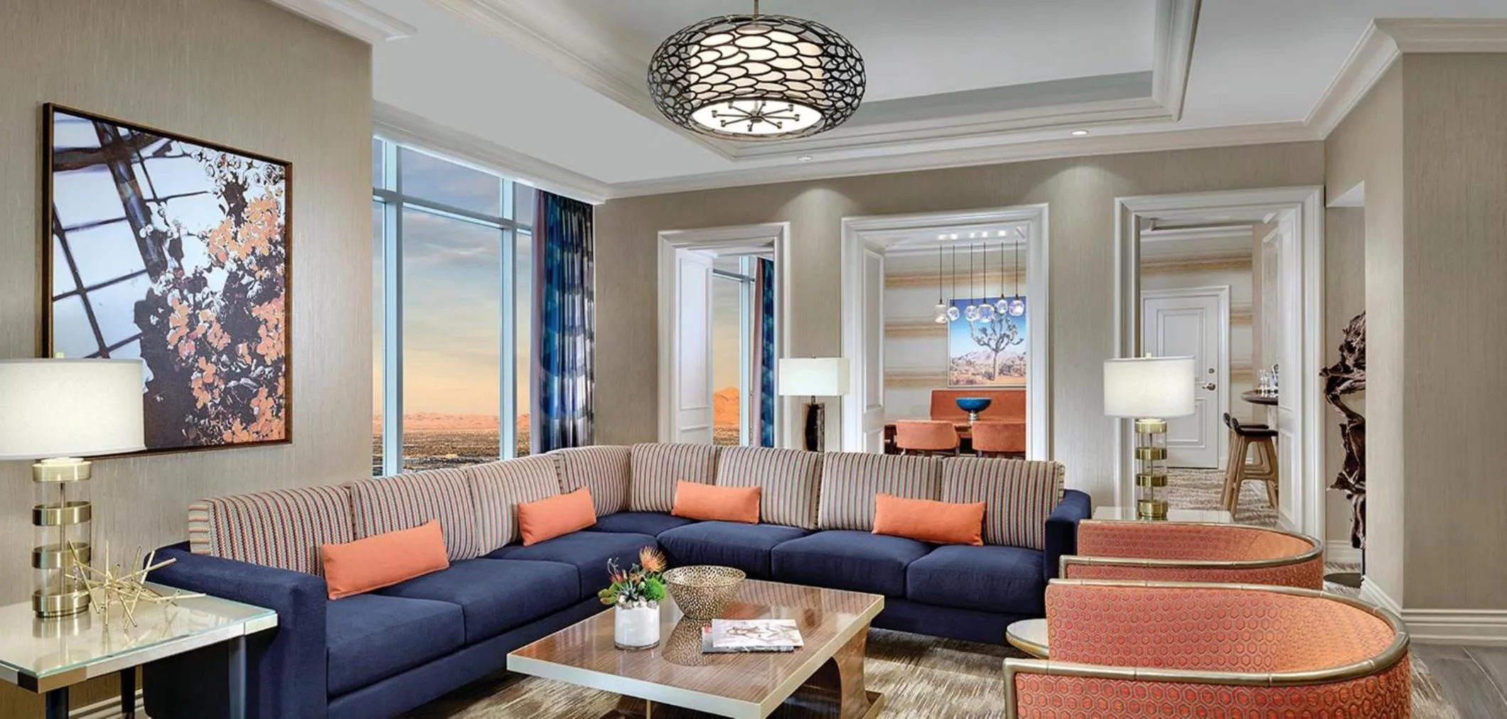 Photo of the whole room in Mandalay Bay