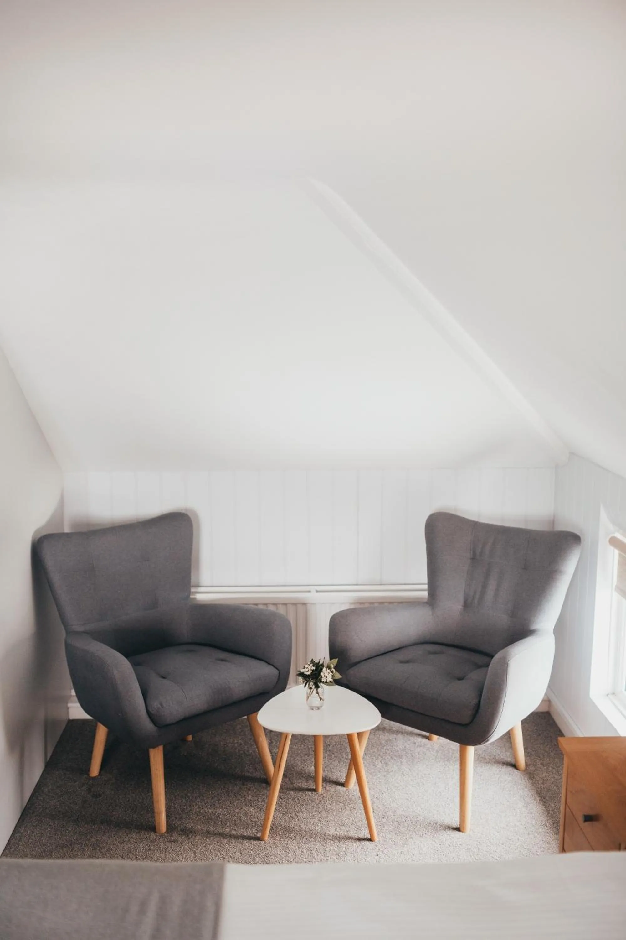 Seating area in The Bay Hotel