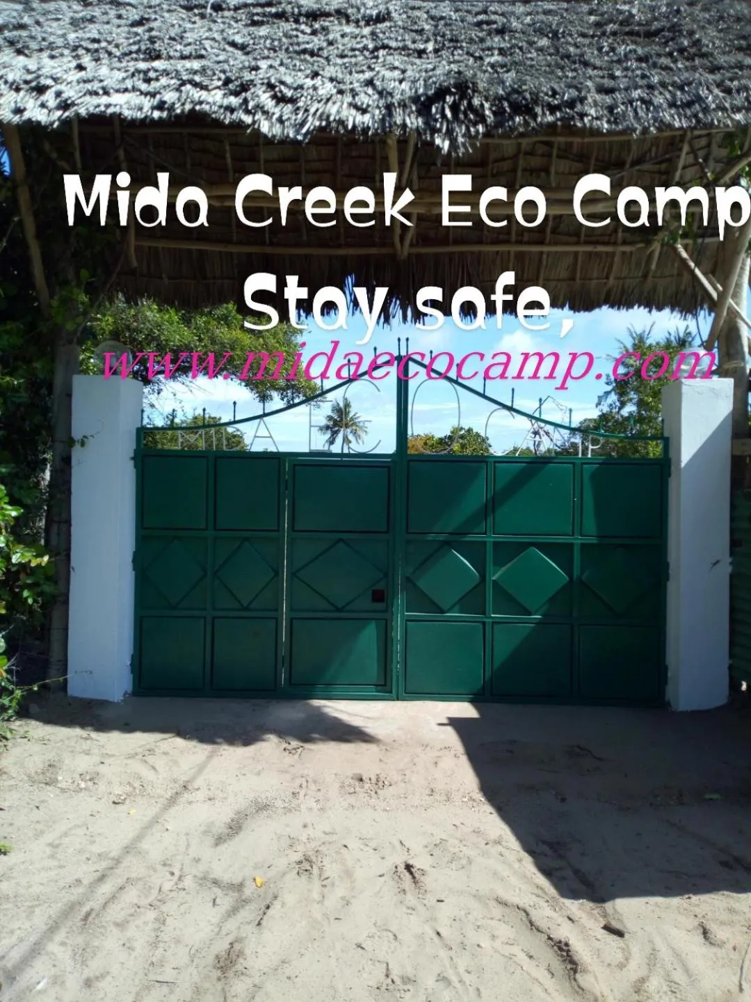 Facade/entrance in Mida Creek Eco Camp