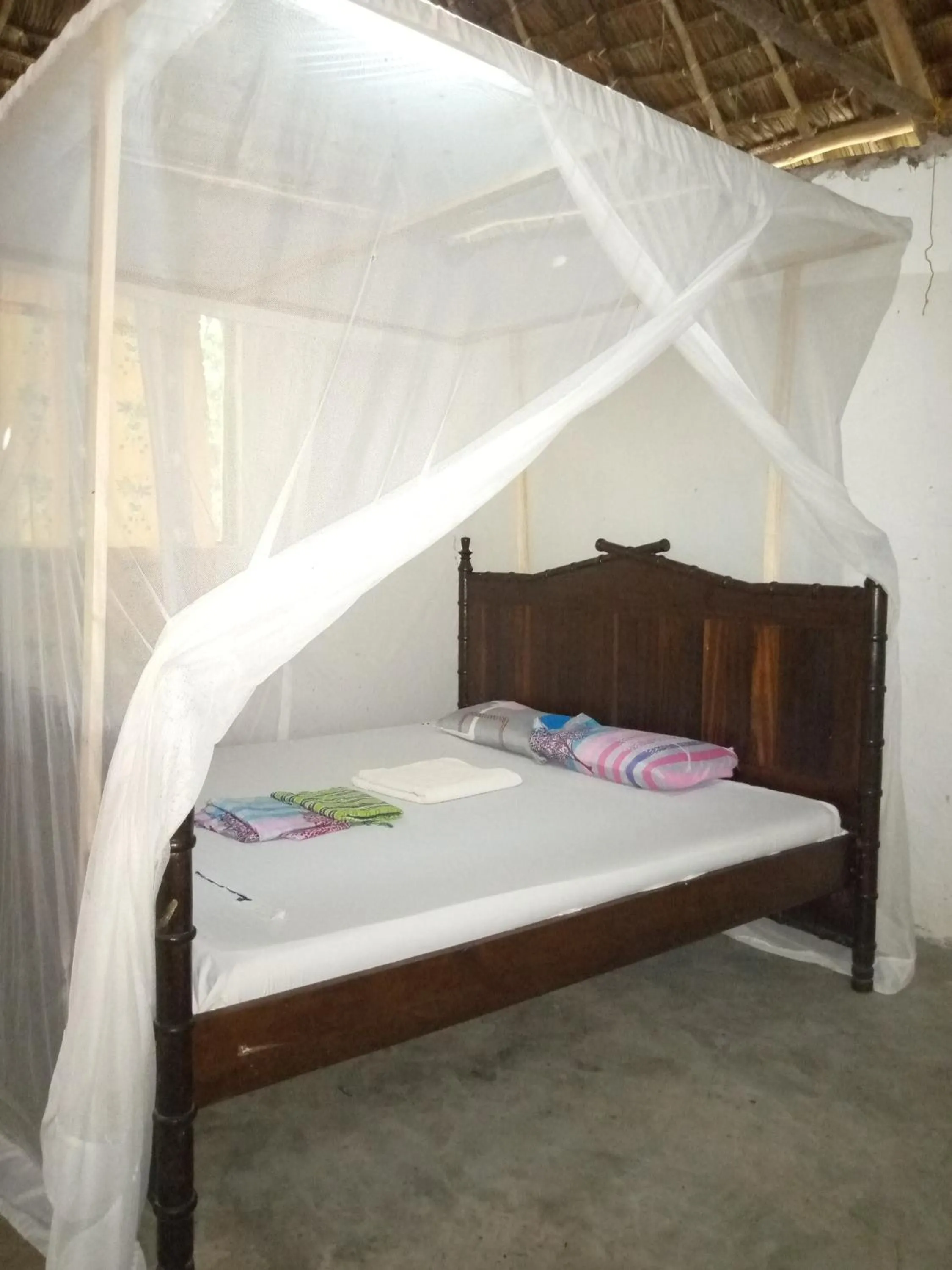Bed in Mida Creek Eco Camp