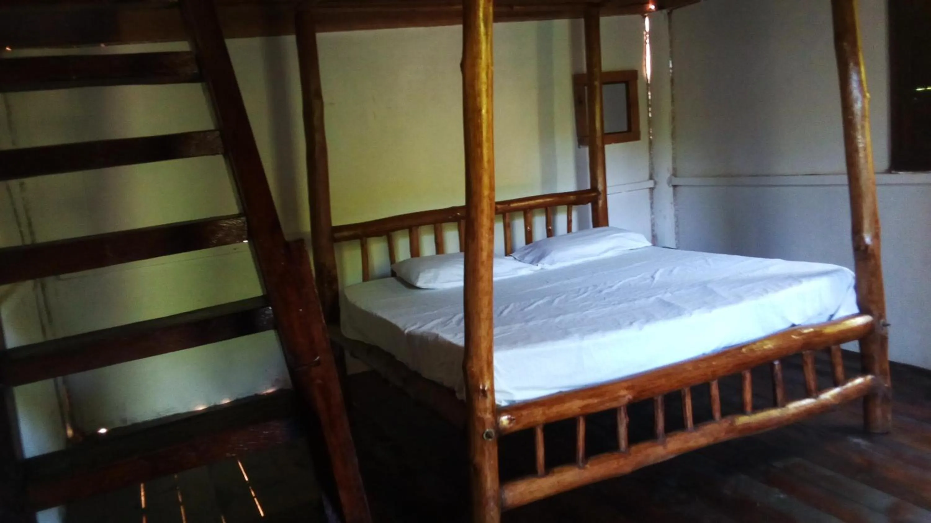 Bed in Mida Creek Eco Camp