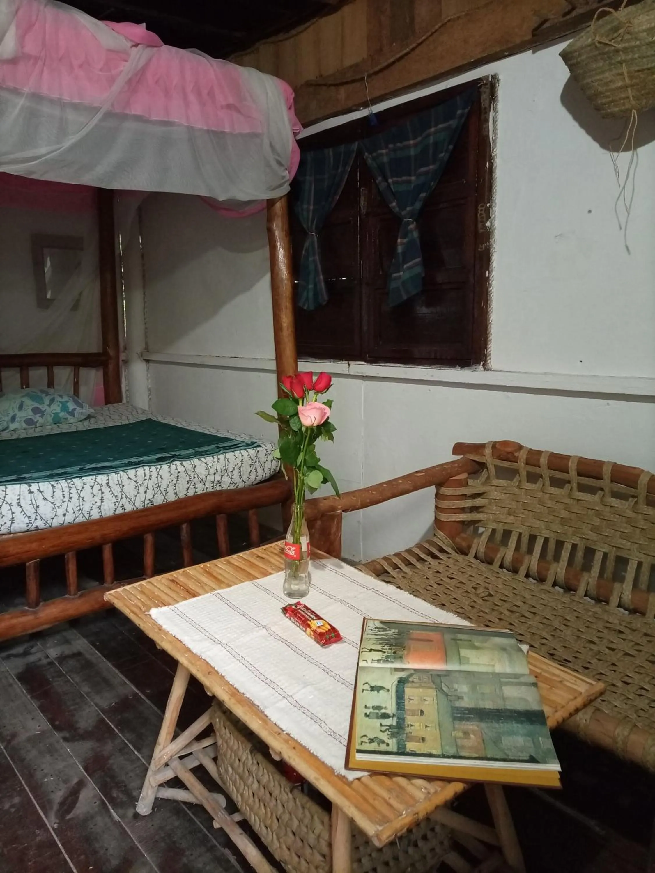 Bed in Mida Creek Eco Camp