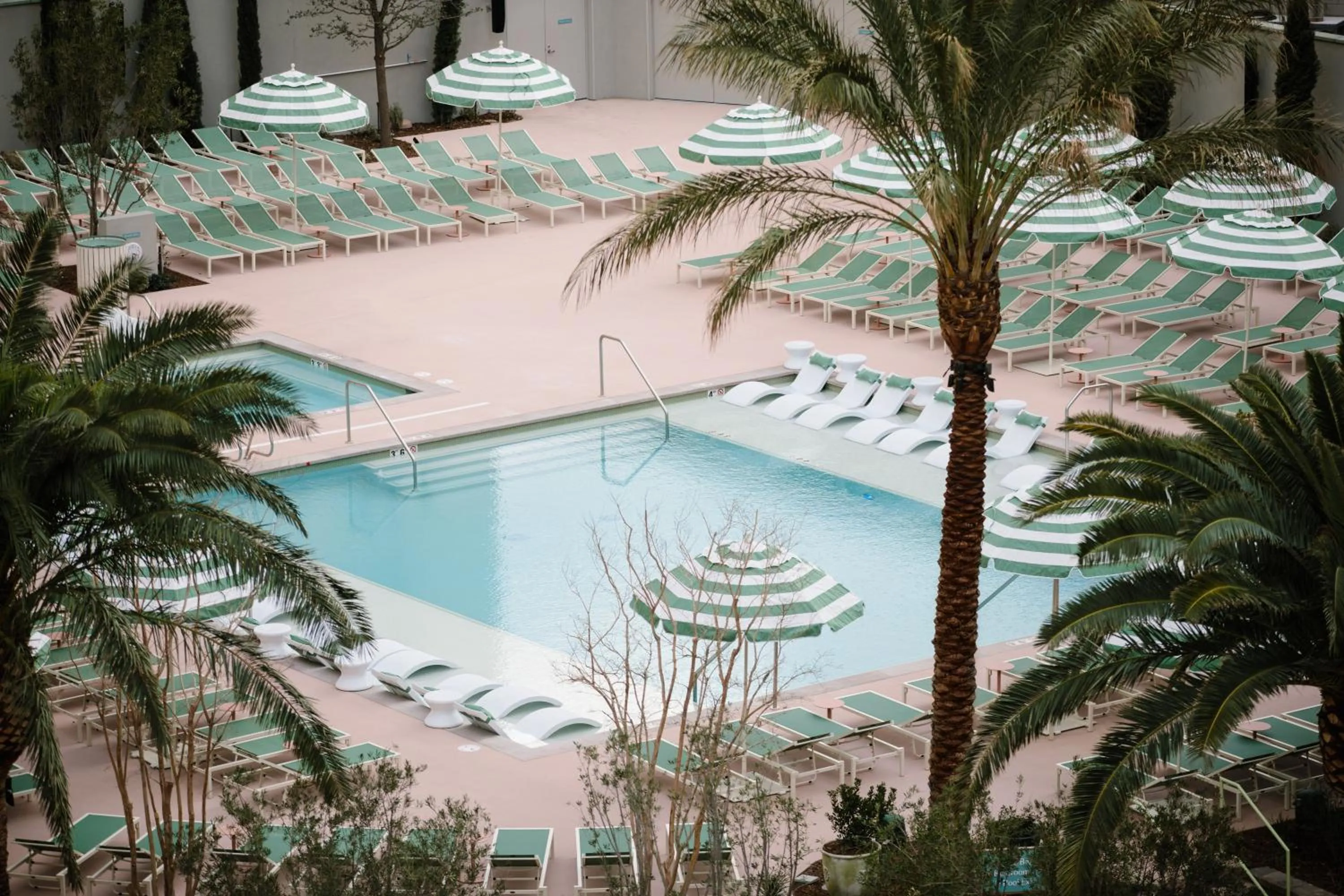 Swimming pool in Park MGM Las Vegas