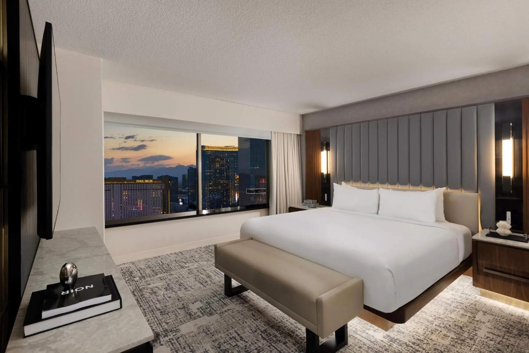 Photo of the whole room, Bed in MGM Grand