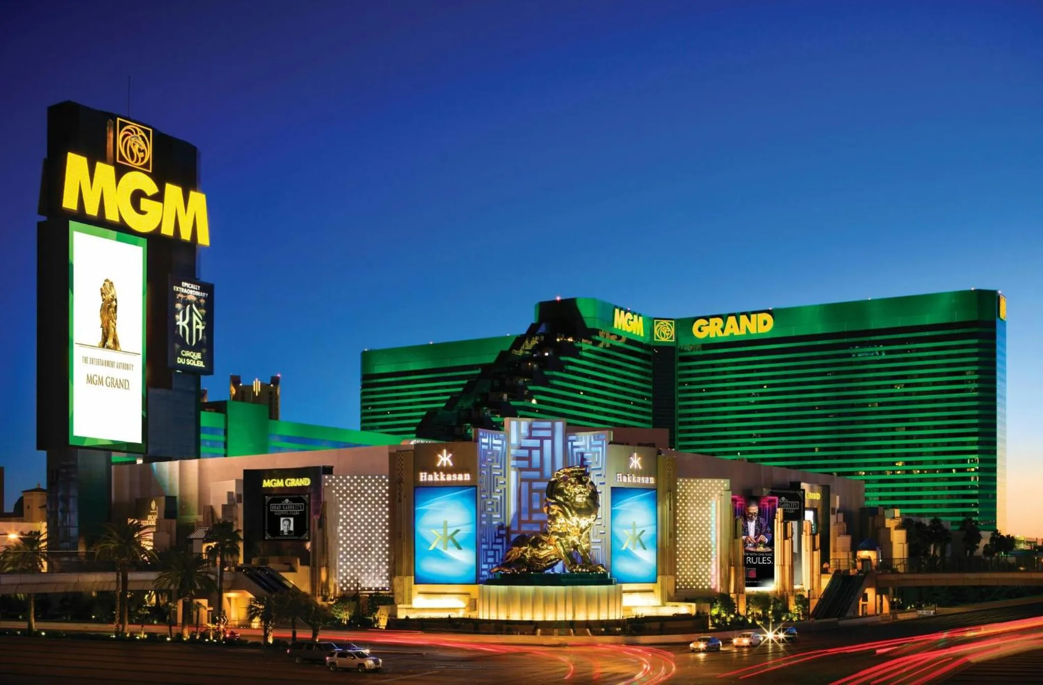 Property building in MGM Grand