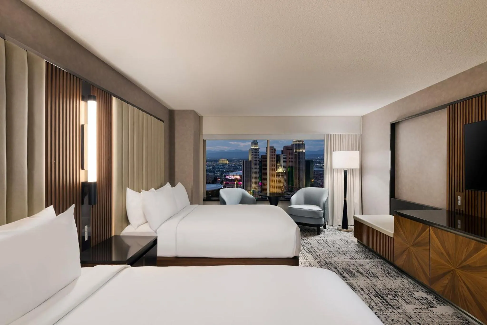 Photo of the whole room, Bed in MGM Grand