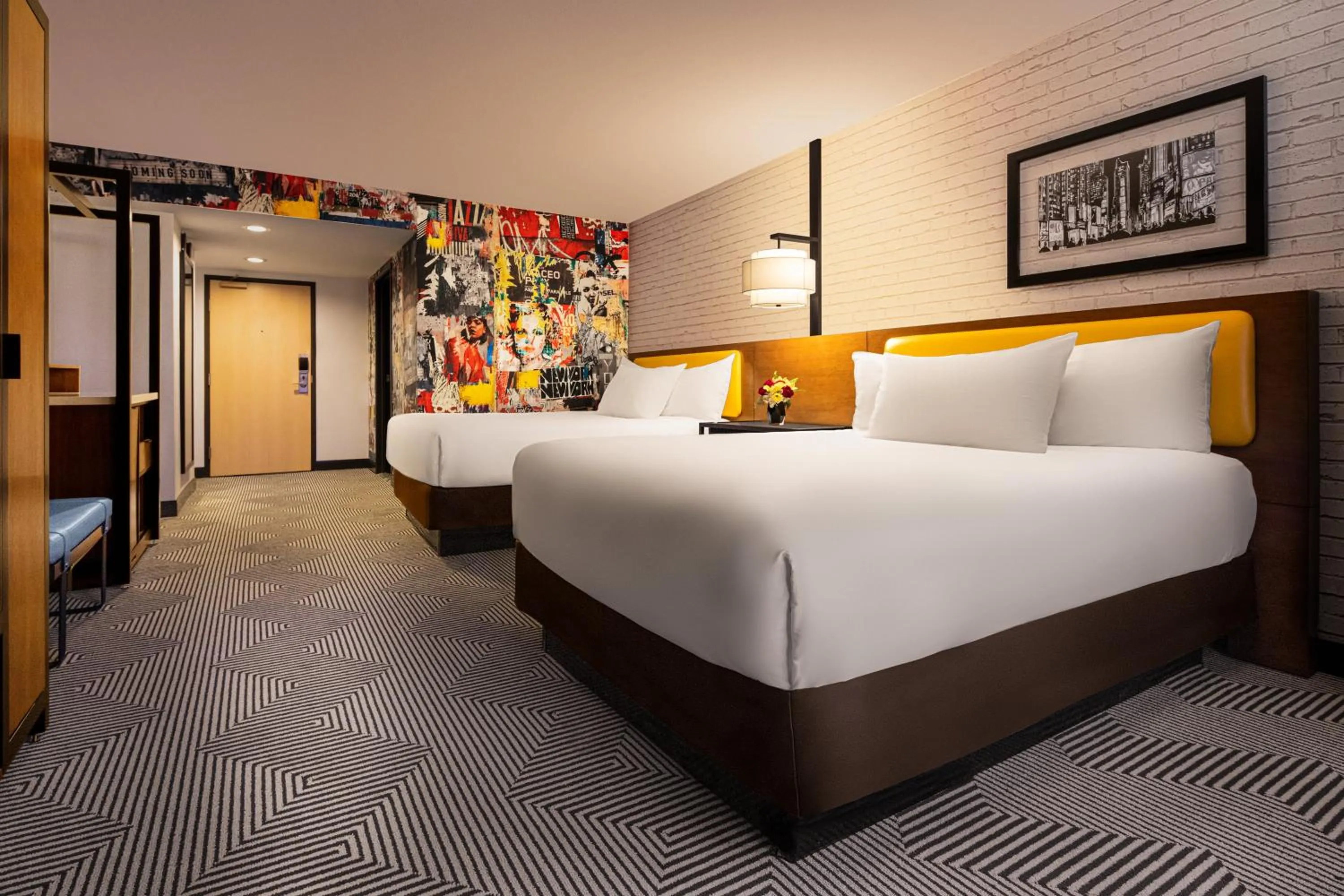 Bedroom, Bed in New York-New York