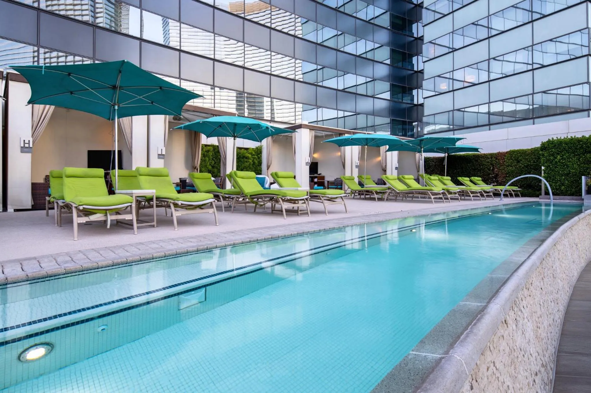 Swimming pool in Vdara Hotel & Spa at ARIA Las Vegas