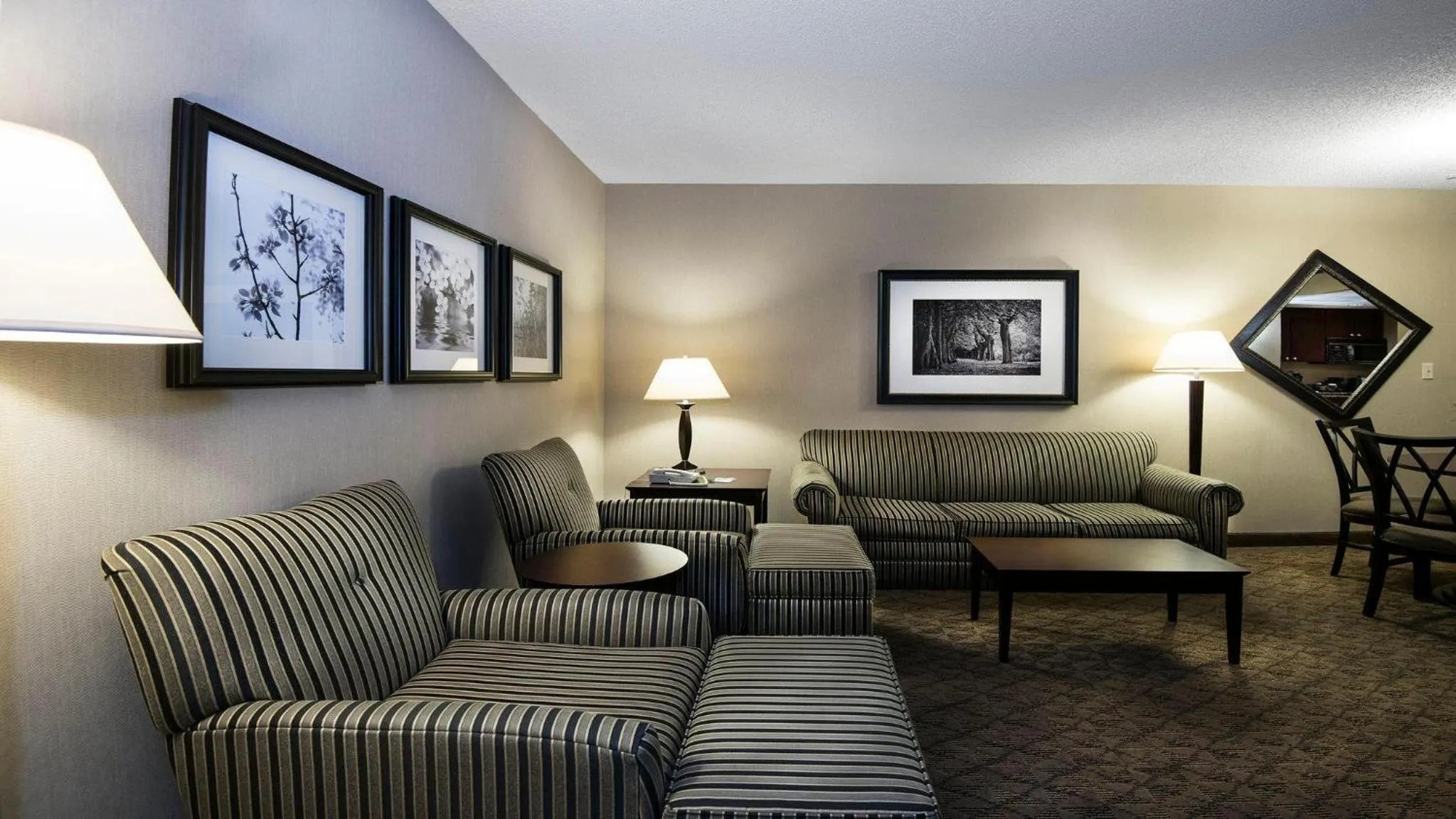 Living room in Holiday Inn Springdale-Fayetteville Area by IHG