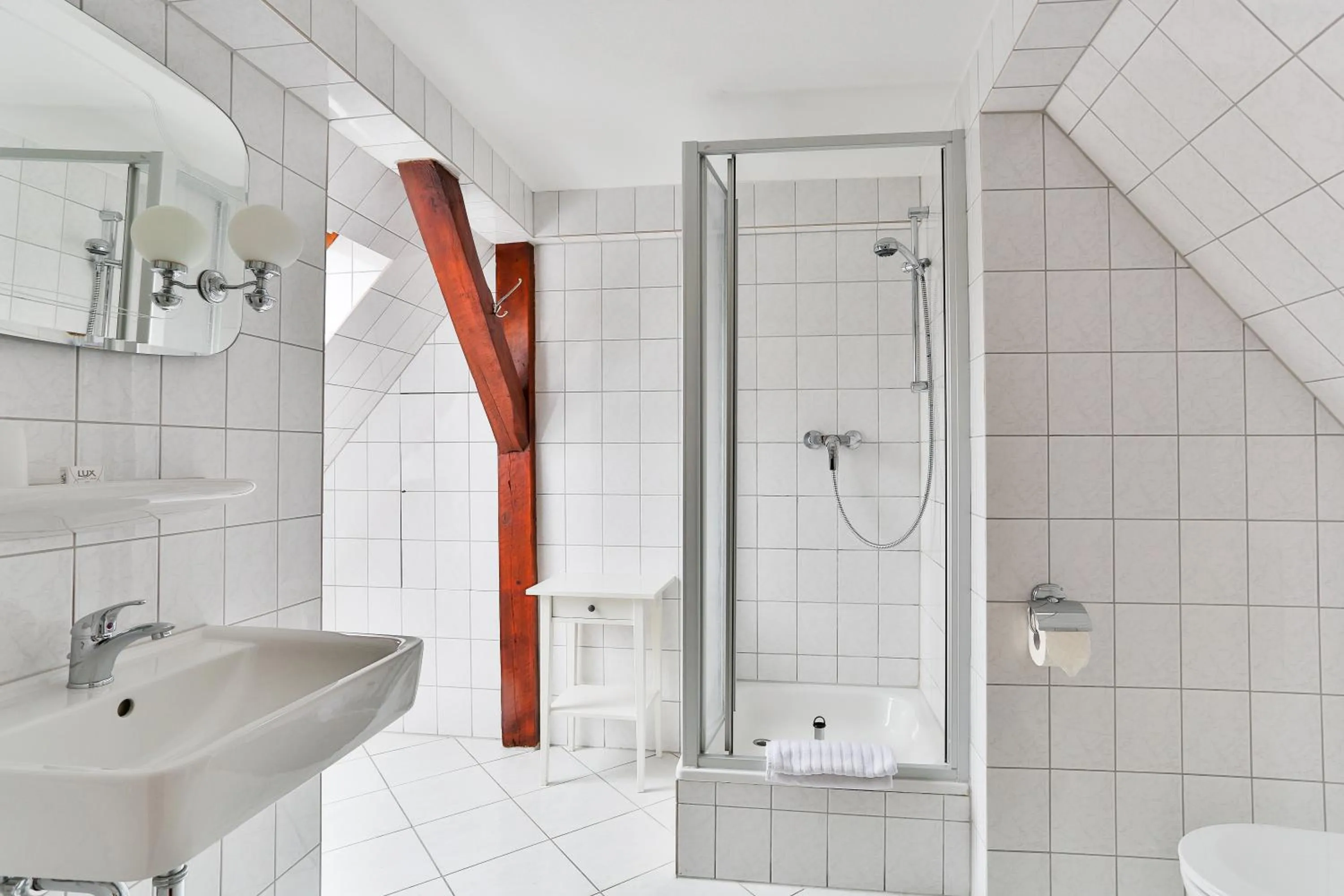 Shower in Hotel & Pension Villa Camenz