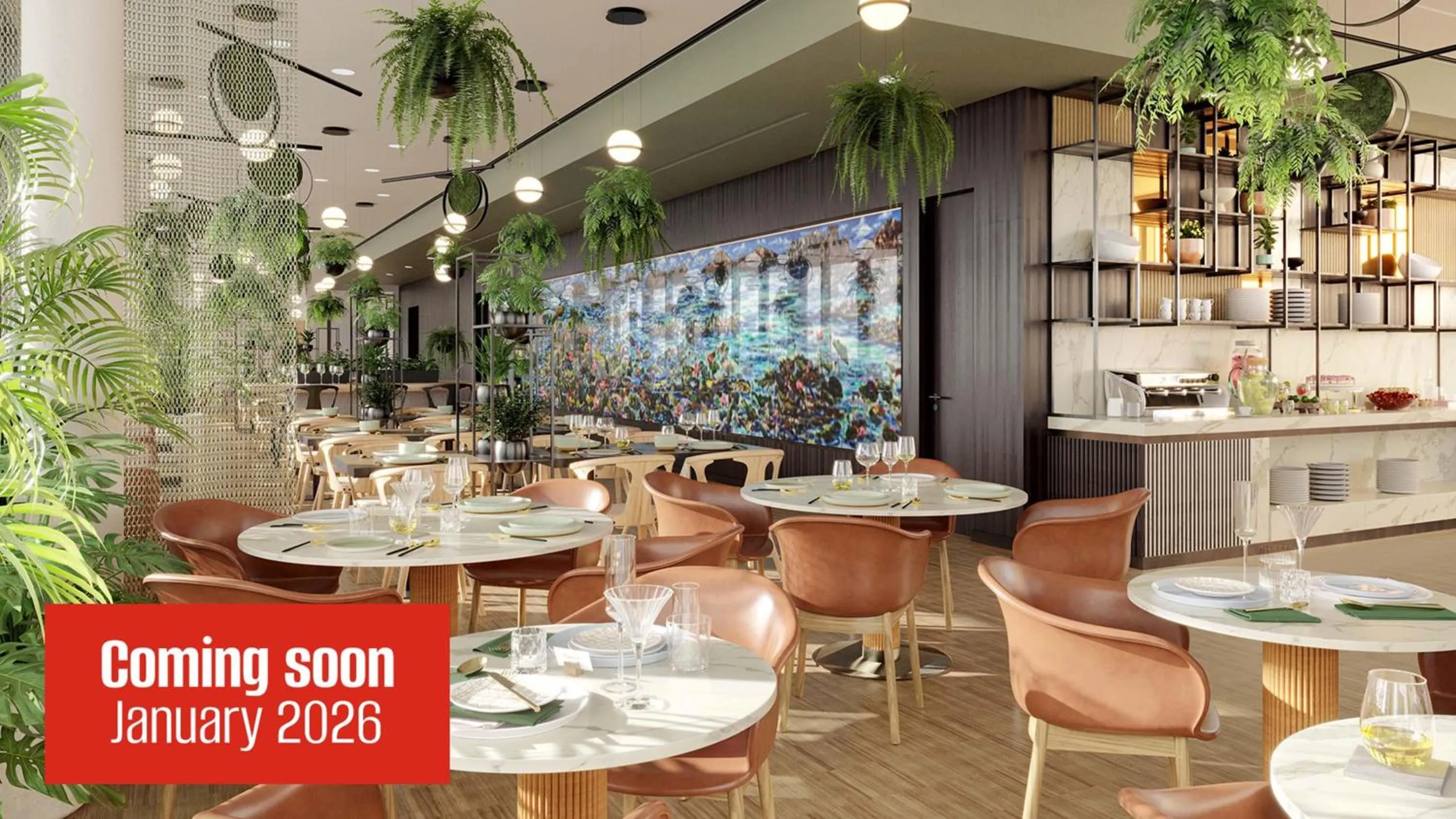 Restaurant/places to eat in art'otel cologne, Powered by Radisson Hotels