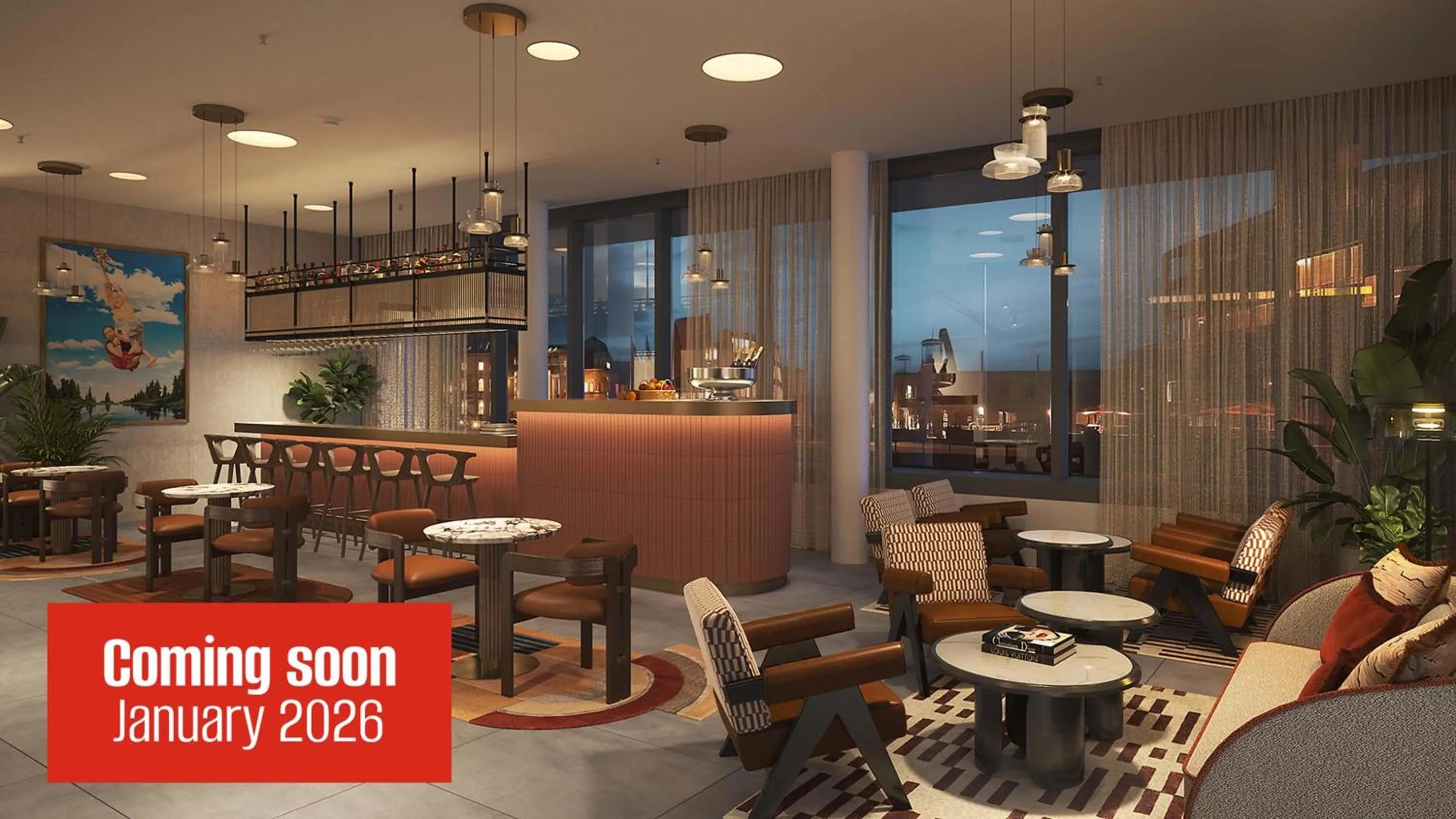 Lounge or bar in art'otel cologne, Powered by Radisson Hotels