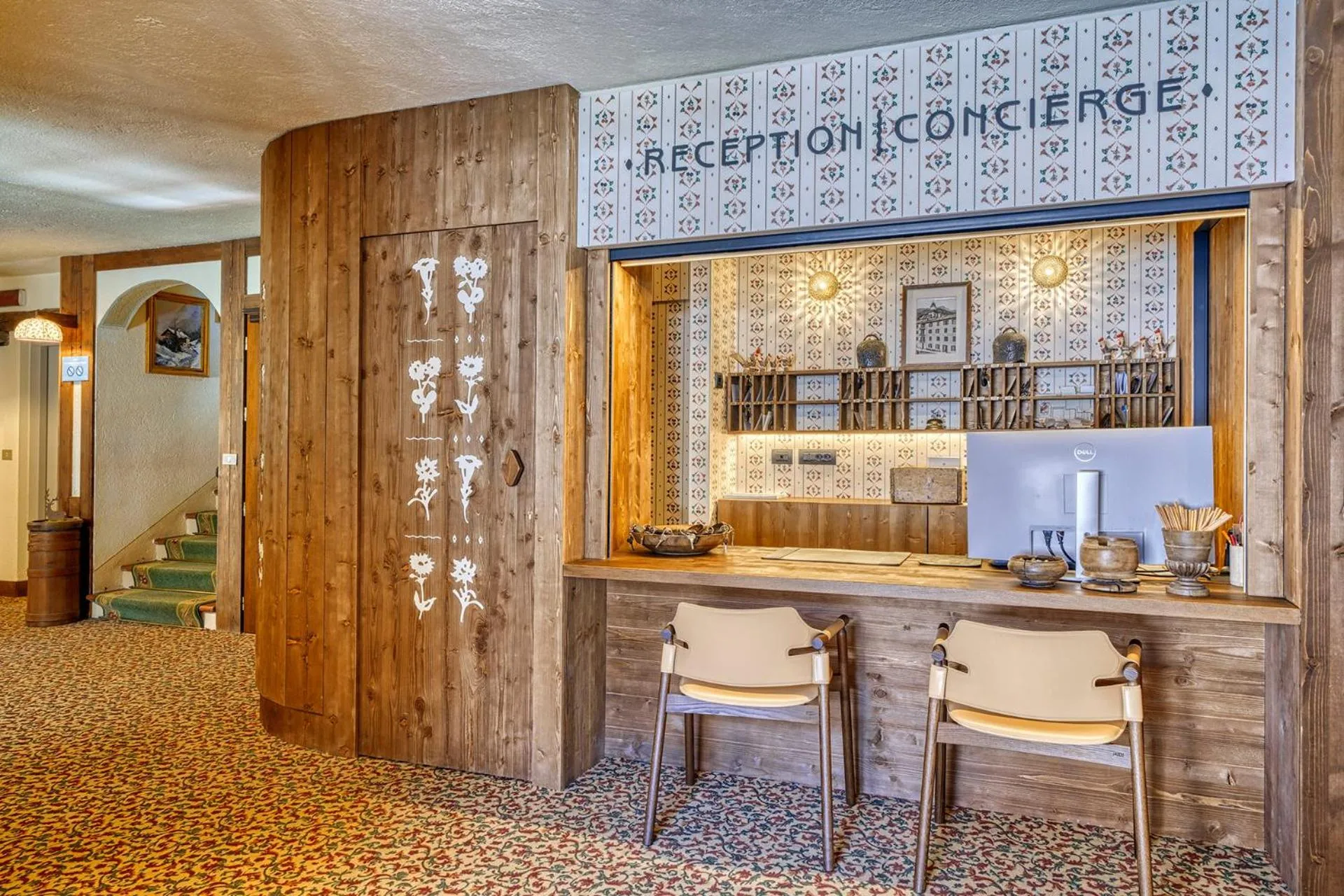 Lobby or reception in Hotel Du Grand Paradis - 1899 Auberge Boutique