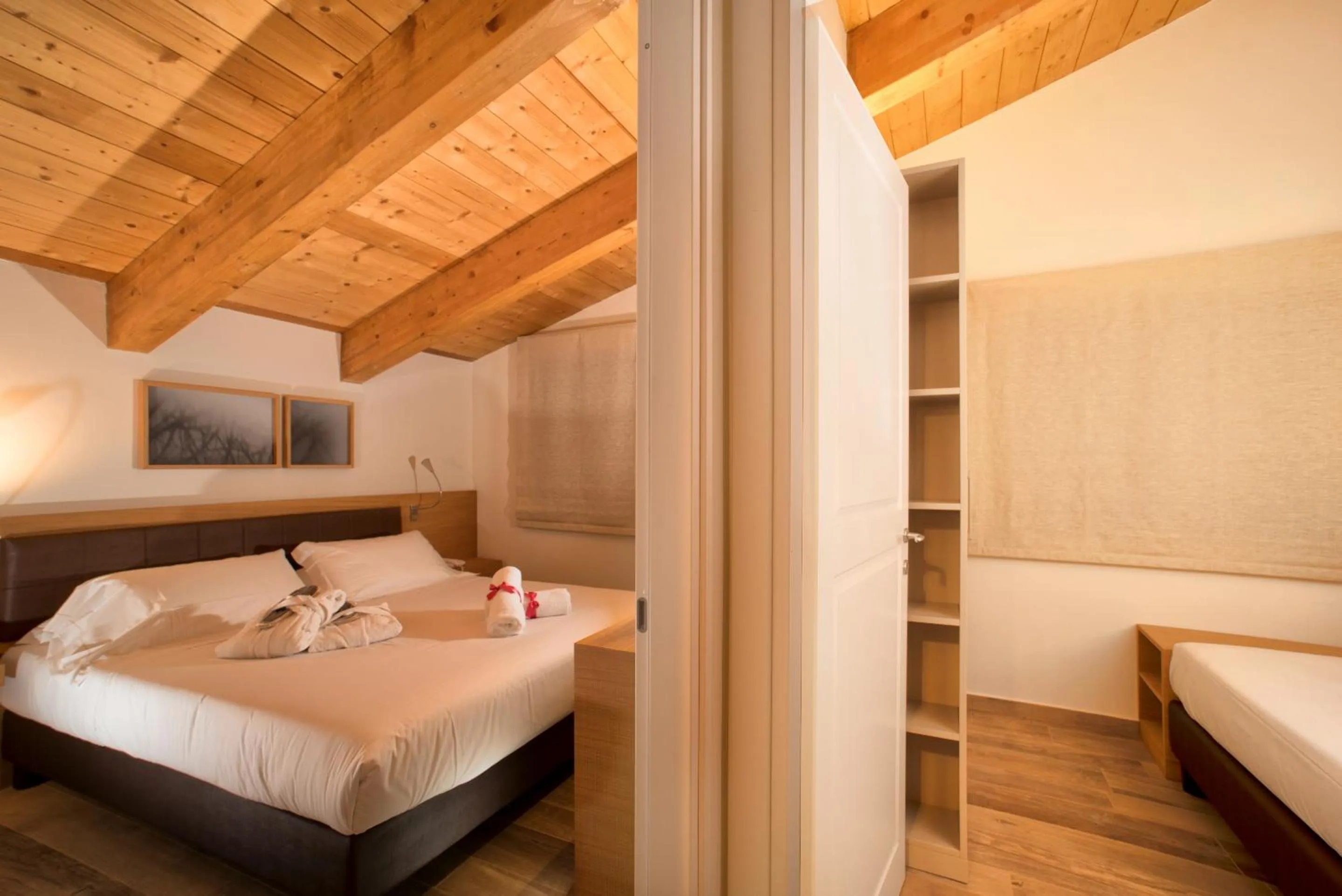 Bed in Guesia Village Hotel e Spa